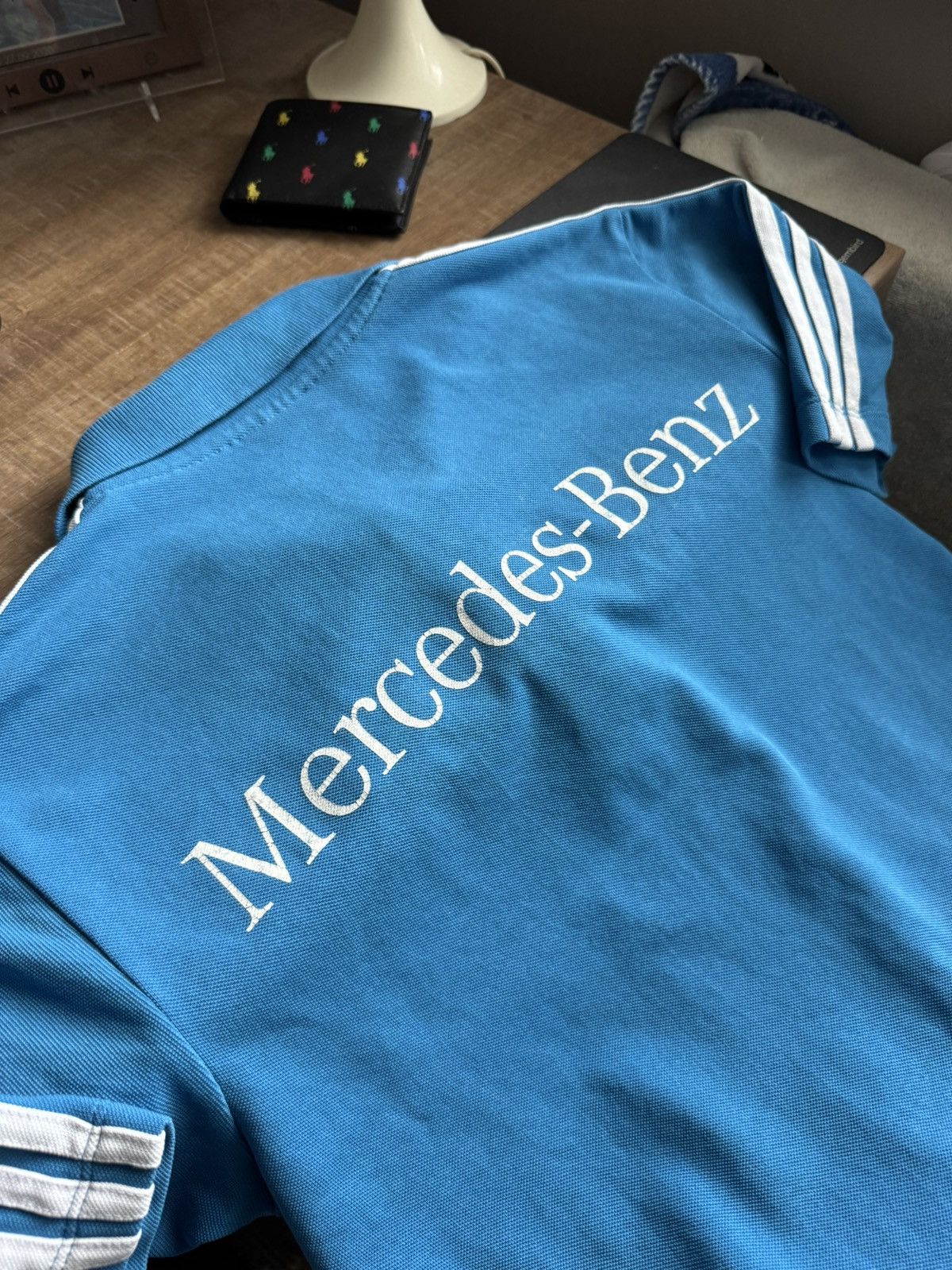 Adidas × Mercedes-Benz 🥶 Adidas Mercedes Benz Jersey 🥶 Size US M / EU 48-50 / 2 - 7 Thumbnail