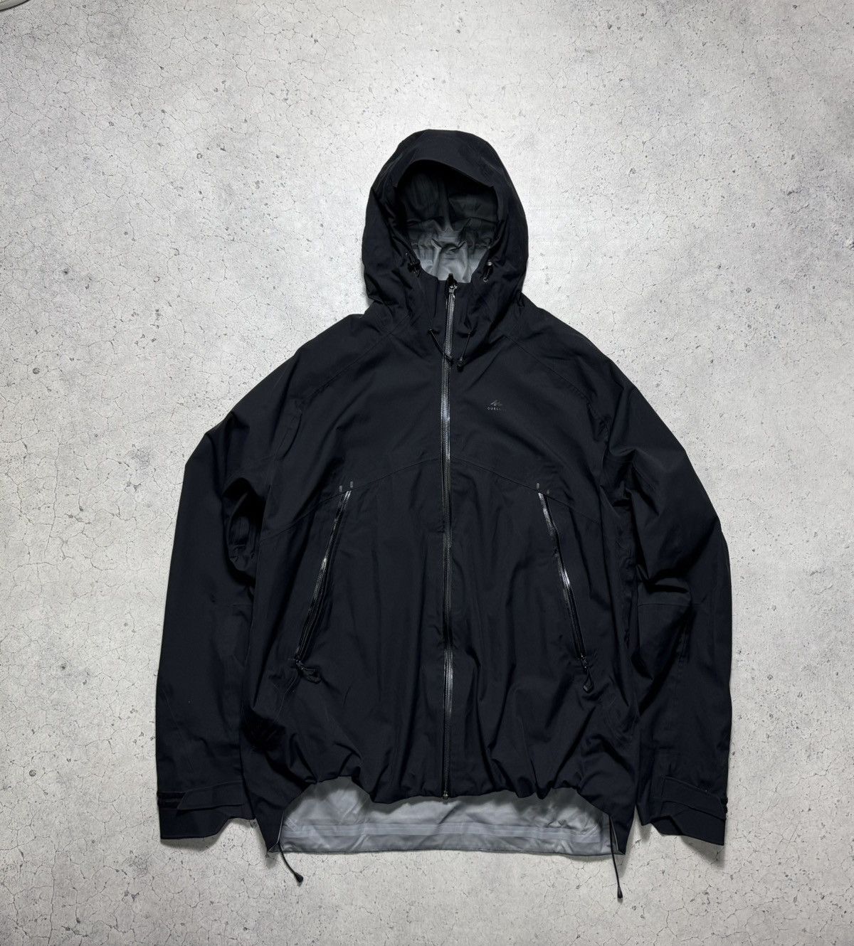 Vintage Quechua Membrane Black Nylon Gore-Tex Jacket Size US XXL / EU 58 / 5 - 1 Thumbnail