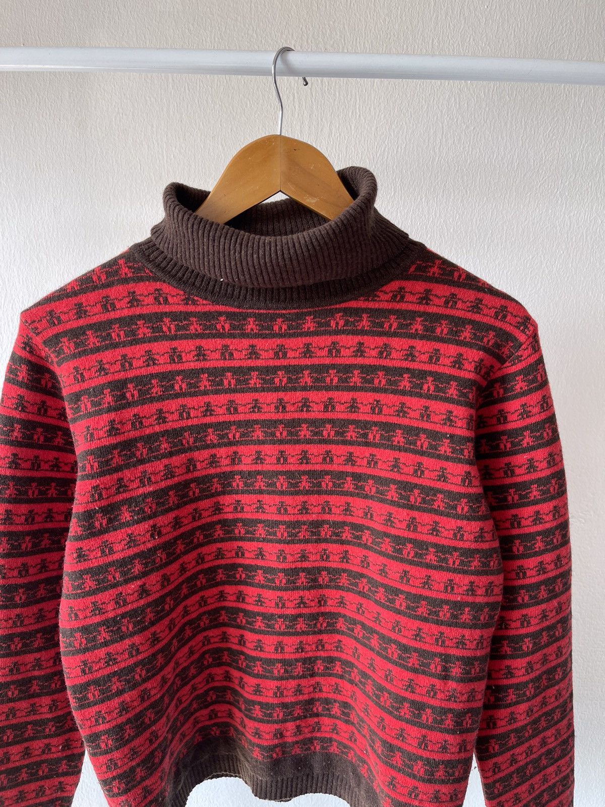 Versace × Versus Versace Vintage Versus Versace Turtleneck Knitwear Size US S / EU 44-46 / 1 - 4 Thumbnail
