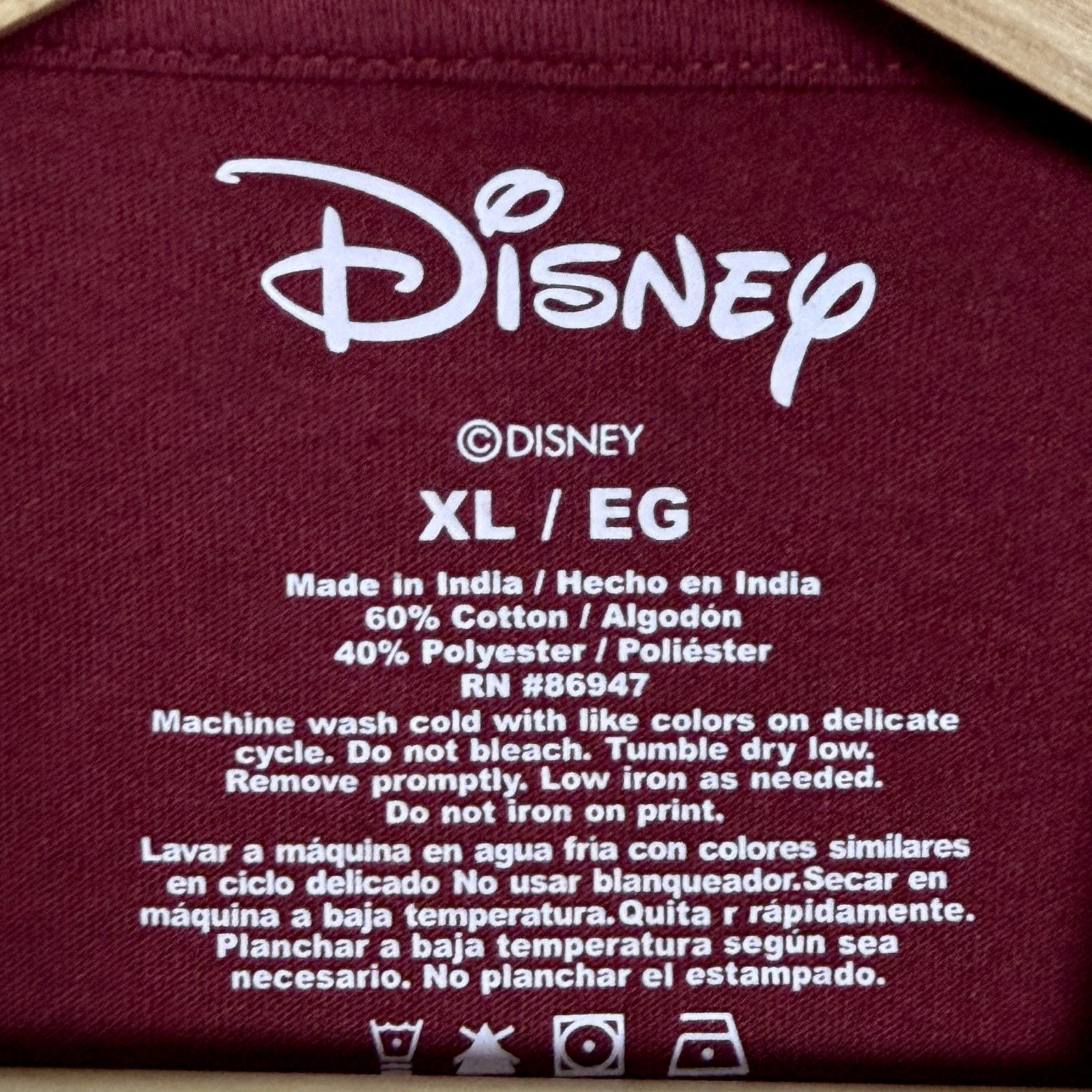 Disney Disney Nightmare Before Christmas Fright Mens XL T-Shirt New Size US XL / EU 56 / 4 - 4 Thumbnail