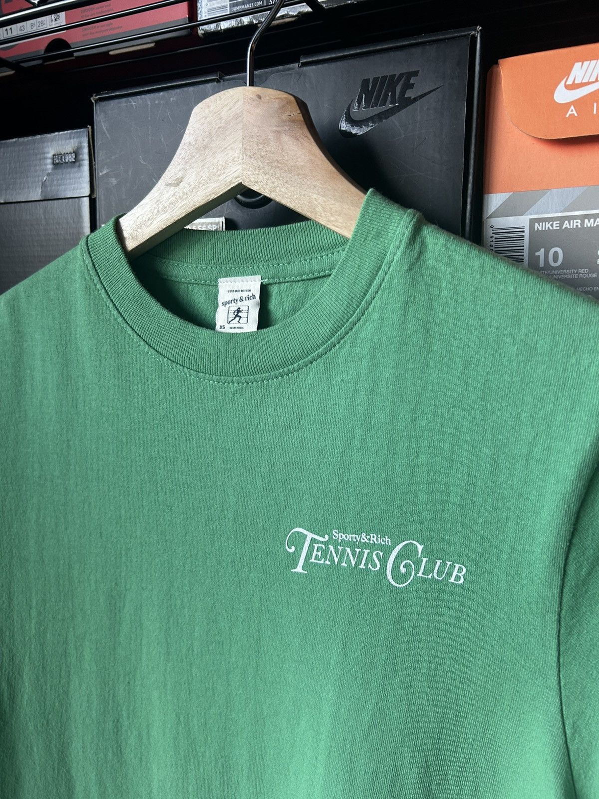 Sporty & Rich Sporty & Rich Tennis Club T-shirt Size XS / US 0-2 / IT 36-38 - 3 Thumbnail