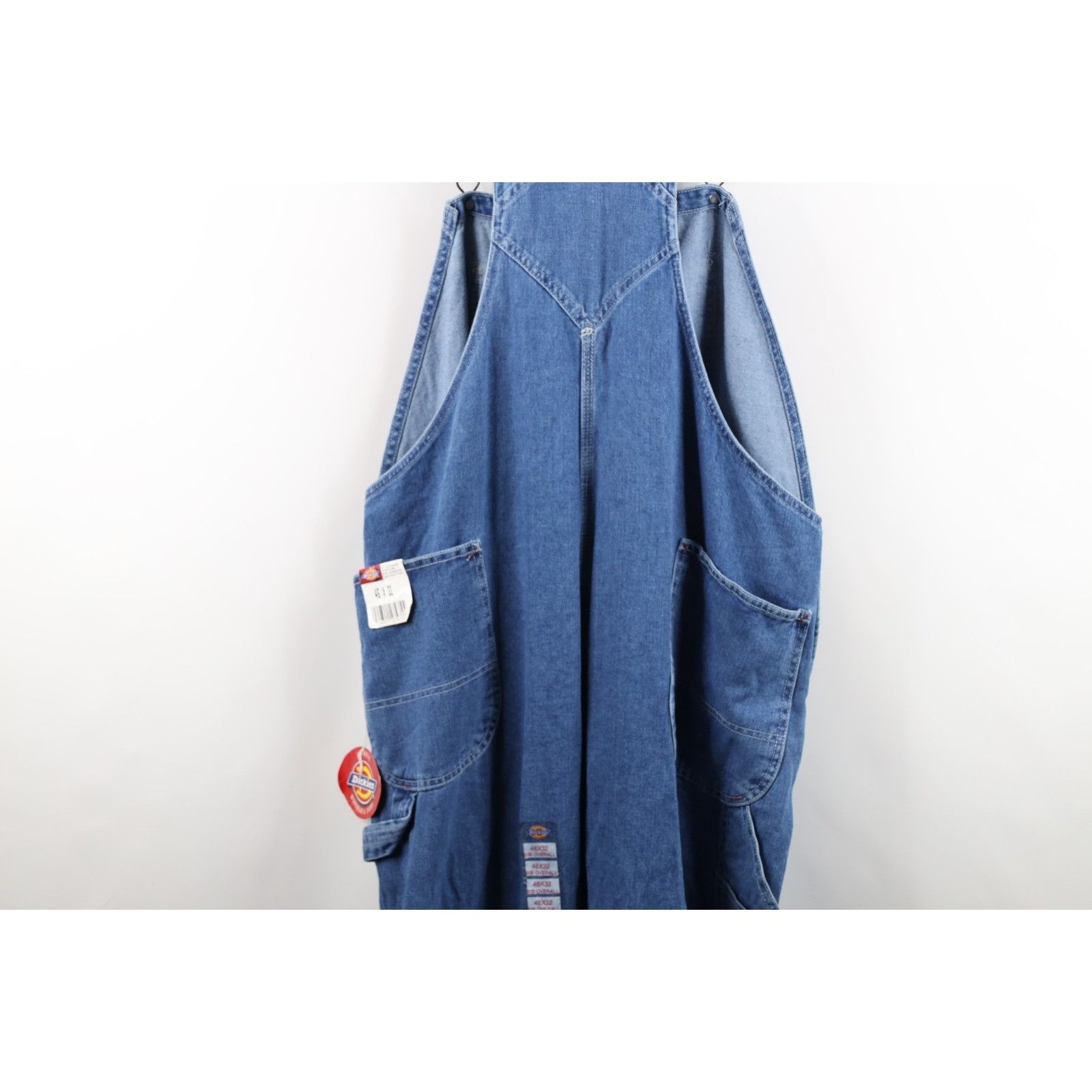 Dickies Deadstock Vintage 90s Dickies Spell Out Wide Leg Overalls Size US 44 / EU 60 - 20 Thumbnail