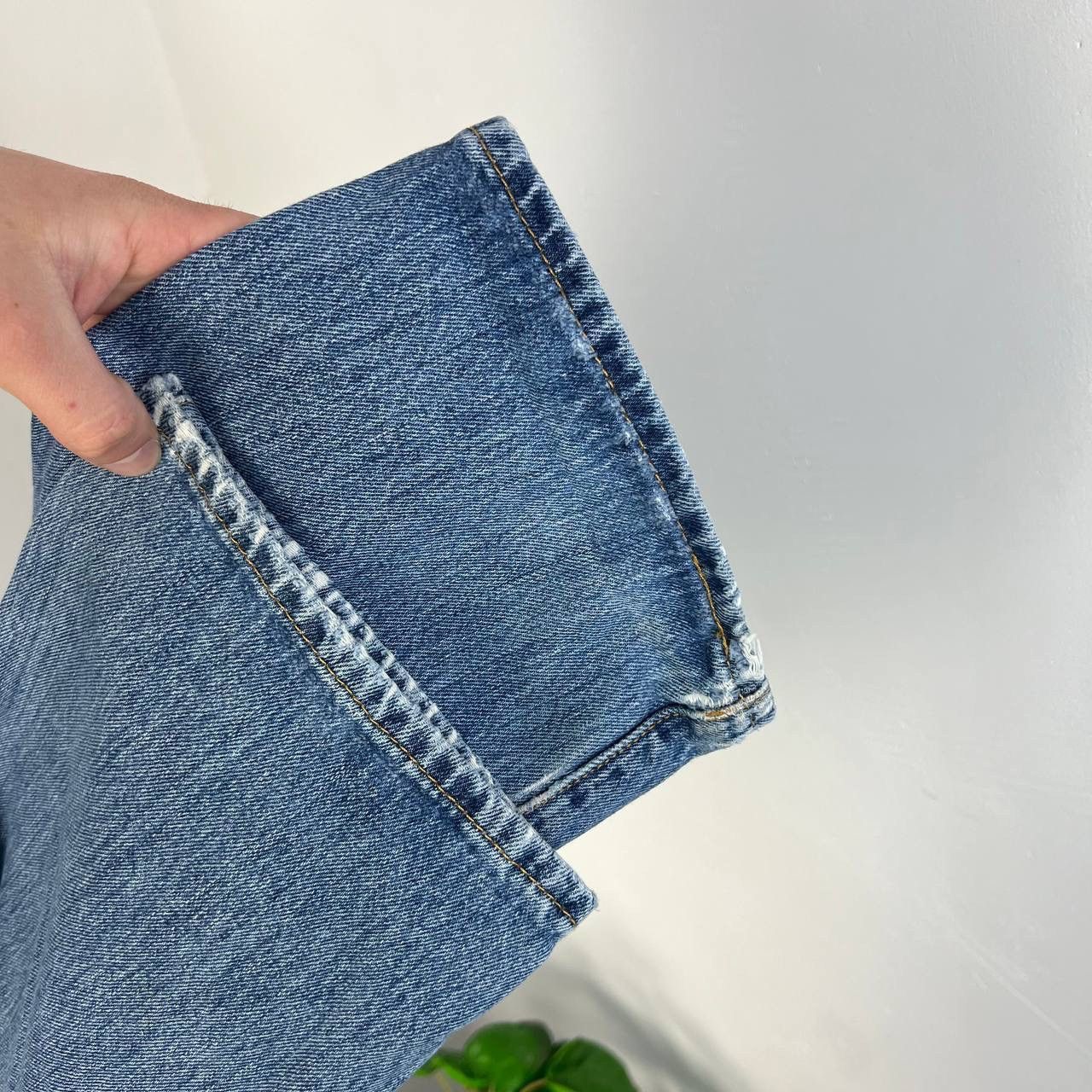 Levi's Vintage Y2K 501 Levi’s Blue Distressed Denim Jeans Size US 34 / EU 50 - 5 Thumbnail