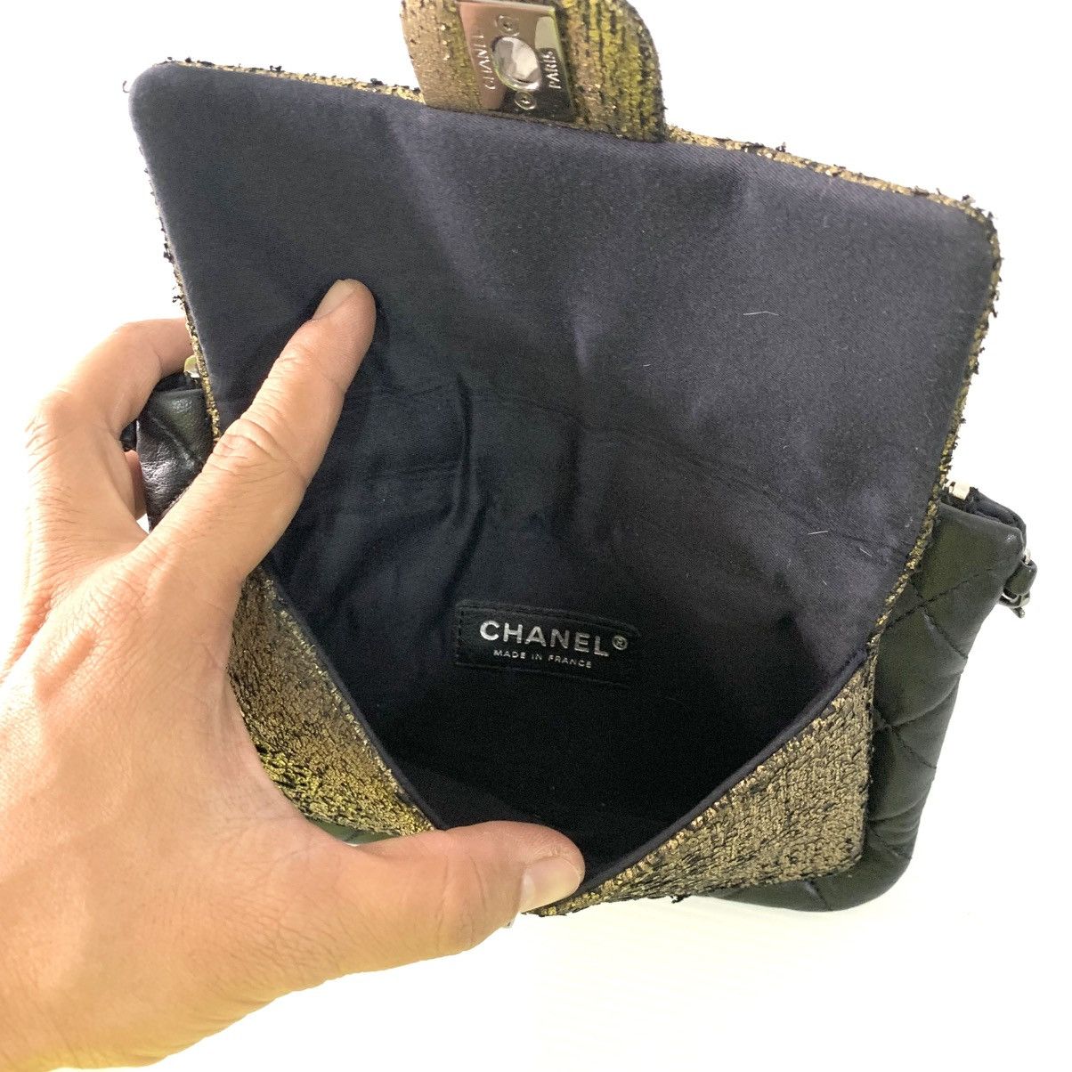 Chanel Chanel Leather Flap Chain Dinner Pre-Owned Bag Size ONE SIZE - 18 Thumbnail