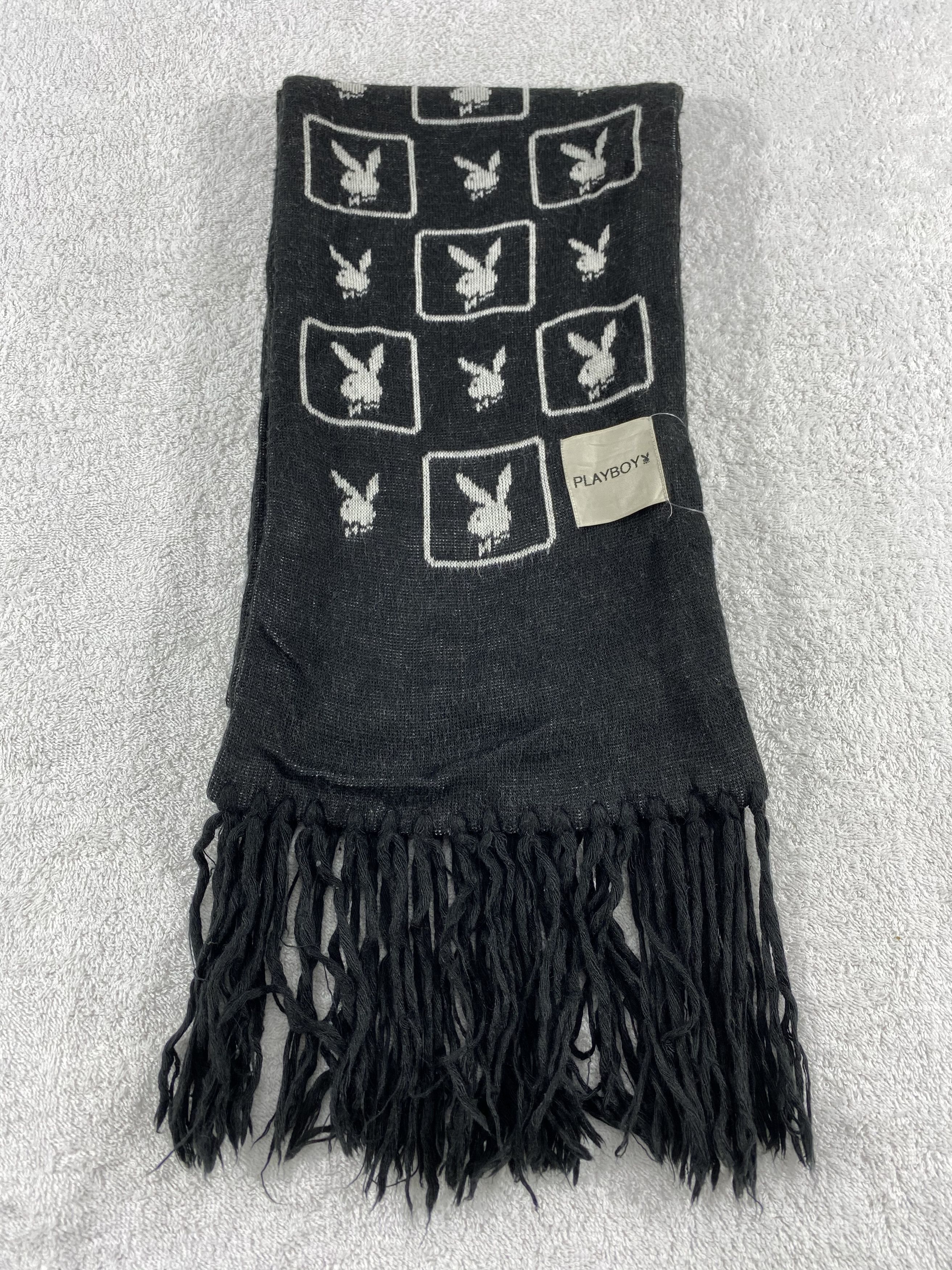 Playboy Vintage Playboy Scarf/Muffler/Neckwear MF703 Size ONE SIZE - 2 Thumbnail