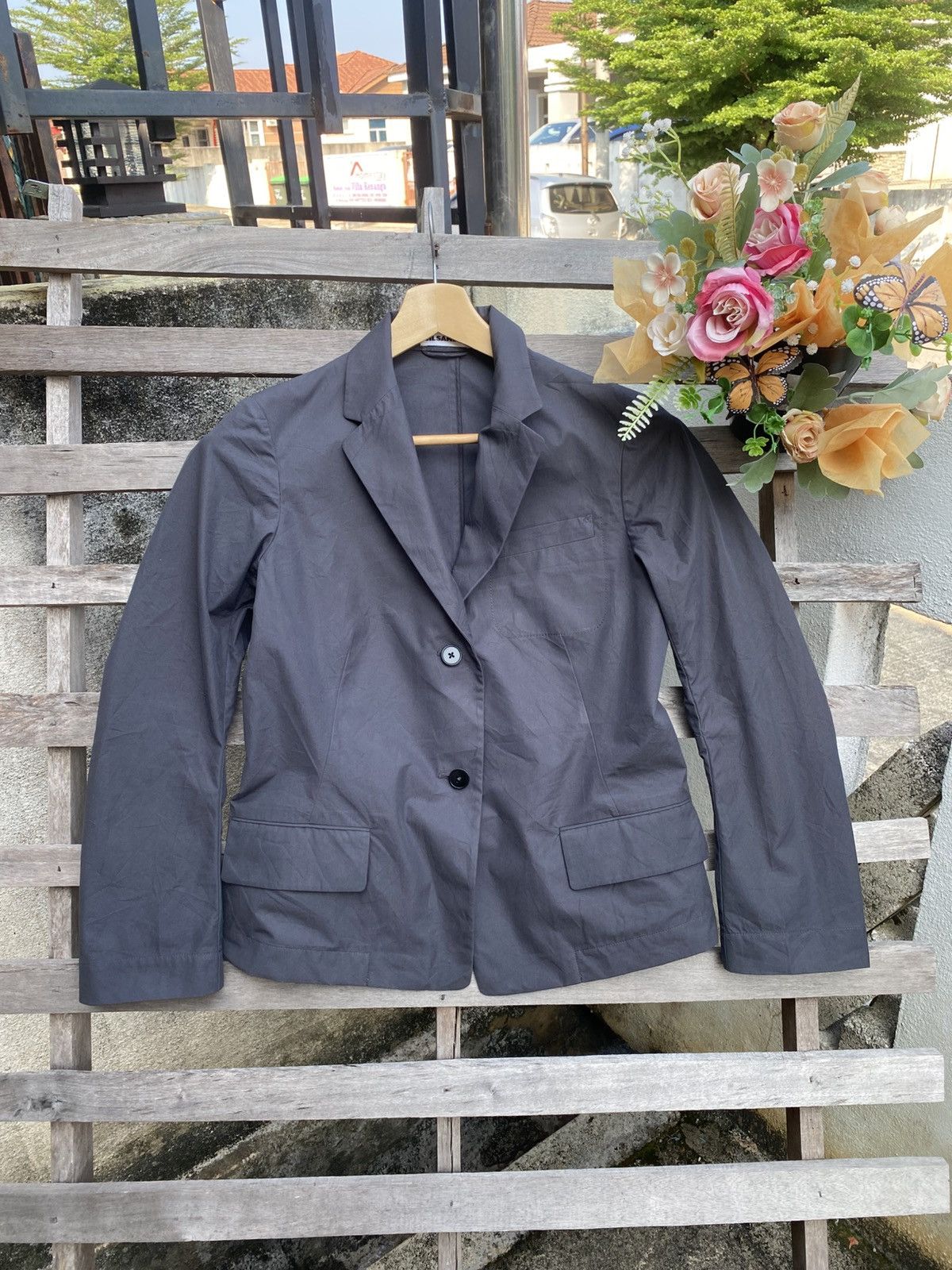Jil Sander Vintage Jil Sander Blazer Jacket Size XXS / US 00 / IT 34 - 2 Thumbnail