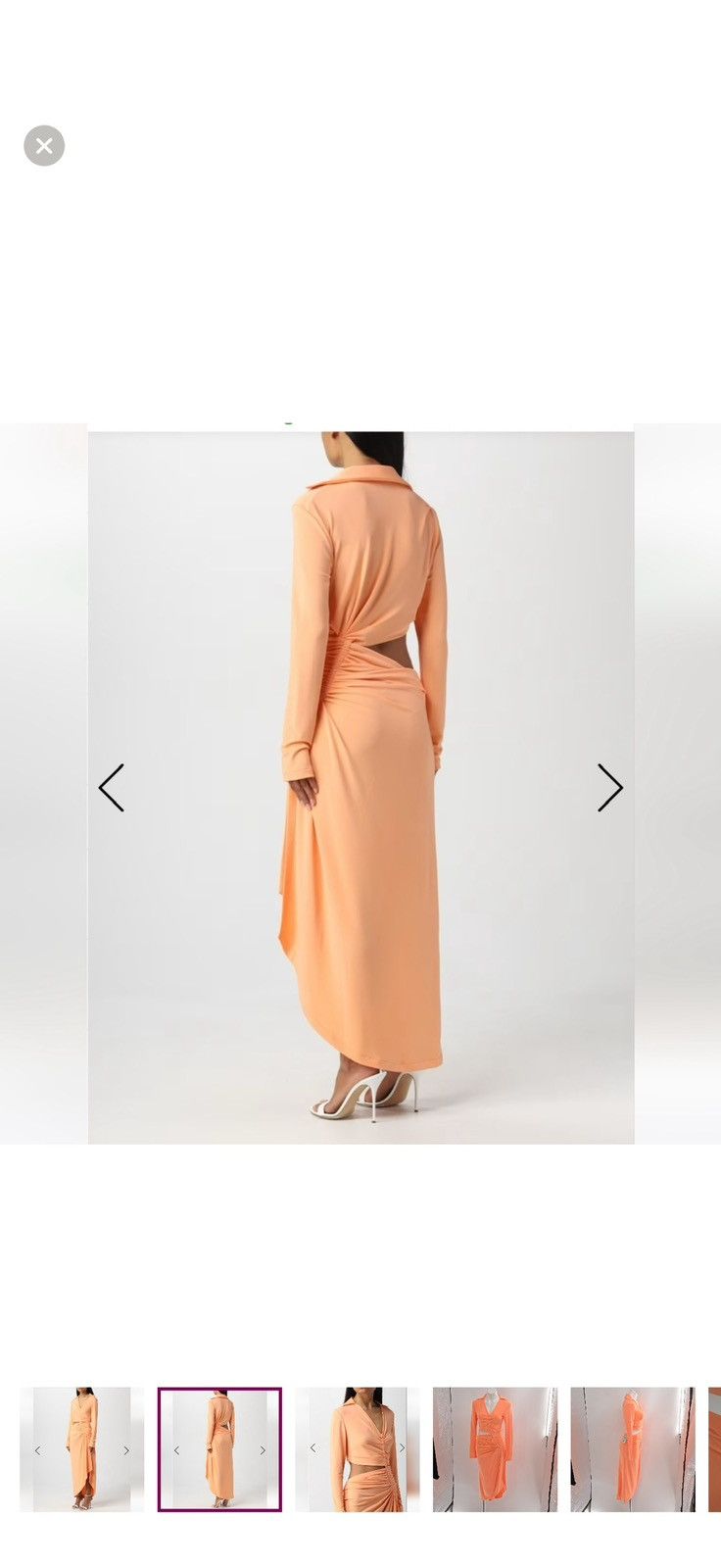Off-White Off-White stretch viscose dress, Small Size S / US 4 / IT 40 - 2 Thumbnail