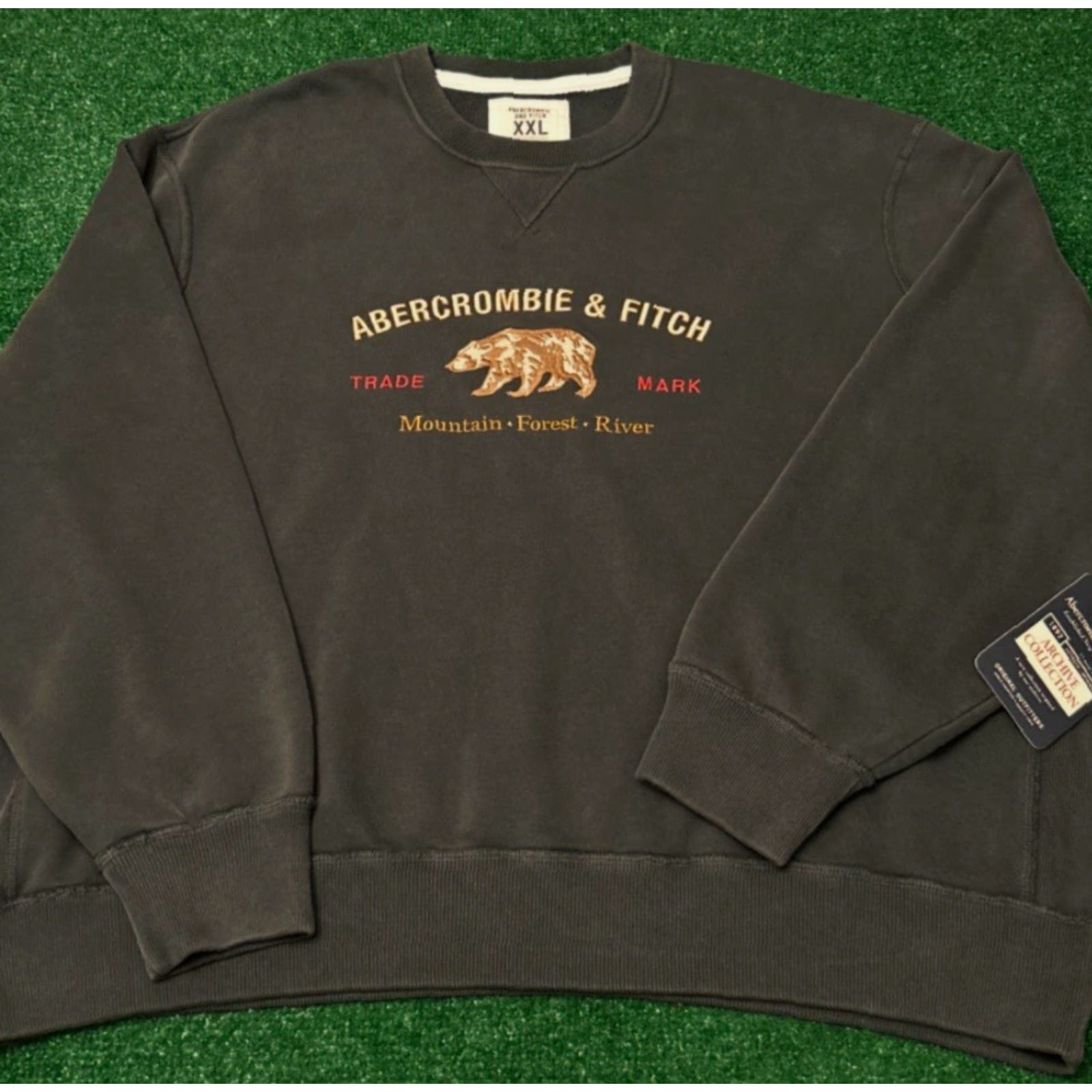 Abercrombie & Fitch Abercrombie & Fitch Vintage Archive Collection Crewneck Sweater Outdoors XXL NWT Size US XXL / EU 58 / 5 - 4 Thumbnail