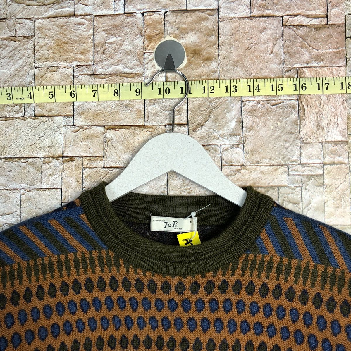 Japanese Brand DL Top Tokyo Brown vintage Knitwear #A256 Size US XS / EU 42 / 0 - 4 Thumbnail