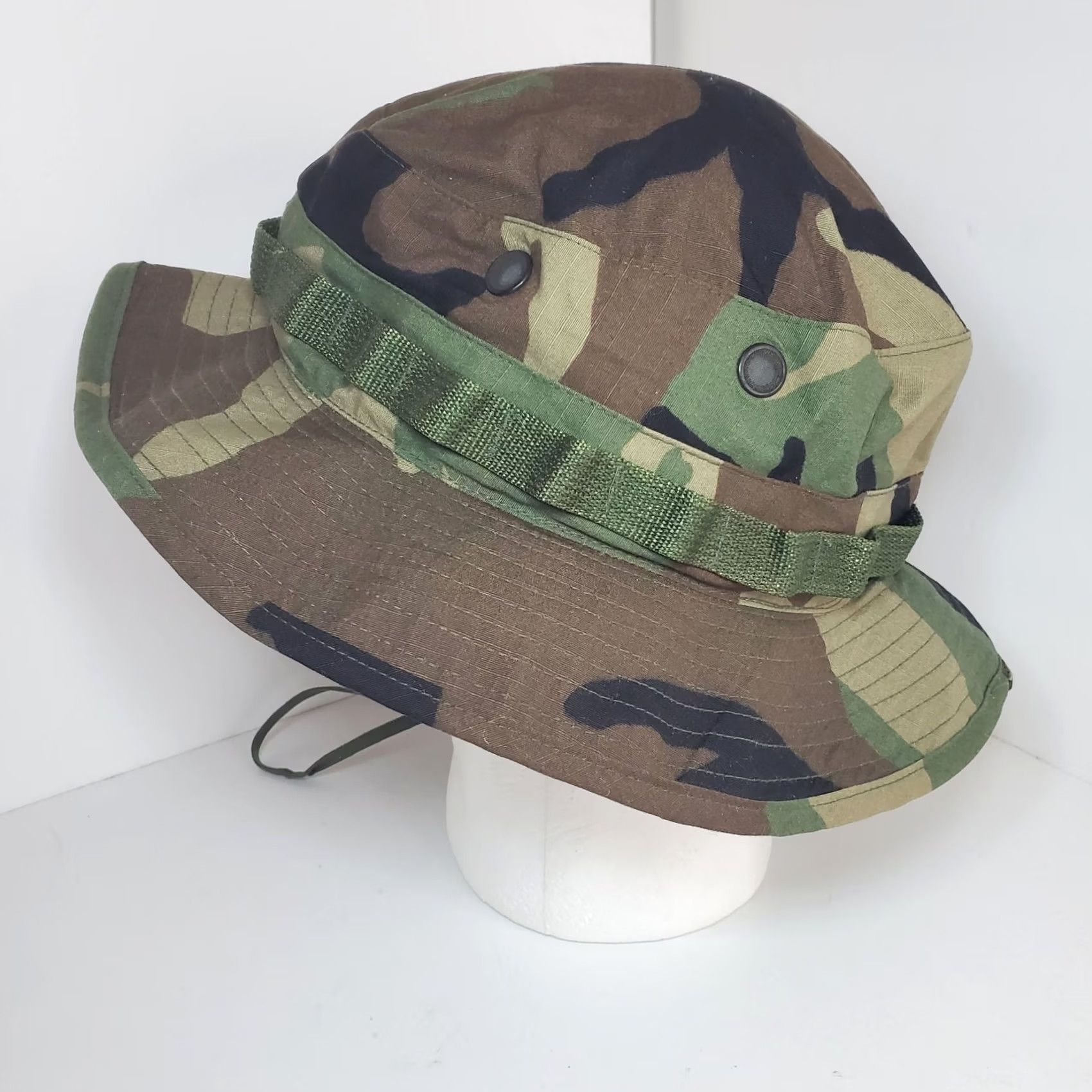 CO VINTAGE Human Technologies Co Hat Mens 8 Camo Boonie Army Hunting Camping Outdoor Size ONE SIZE - 3 Thumbnail