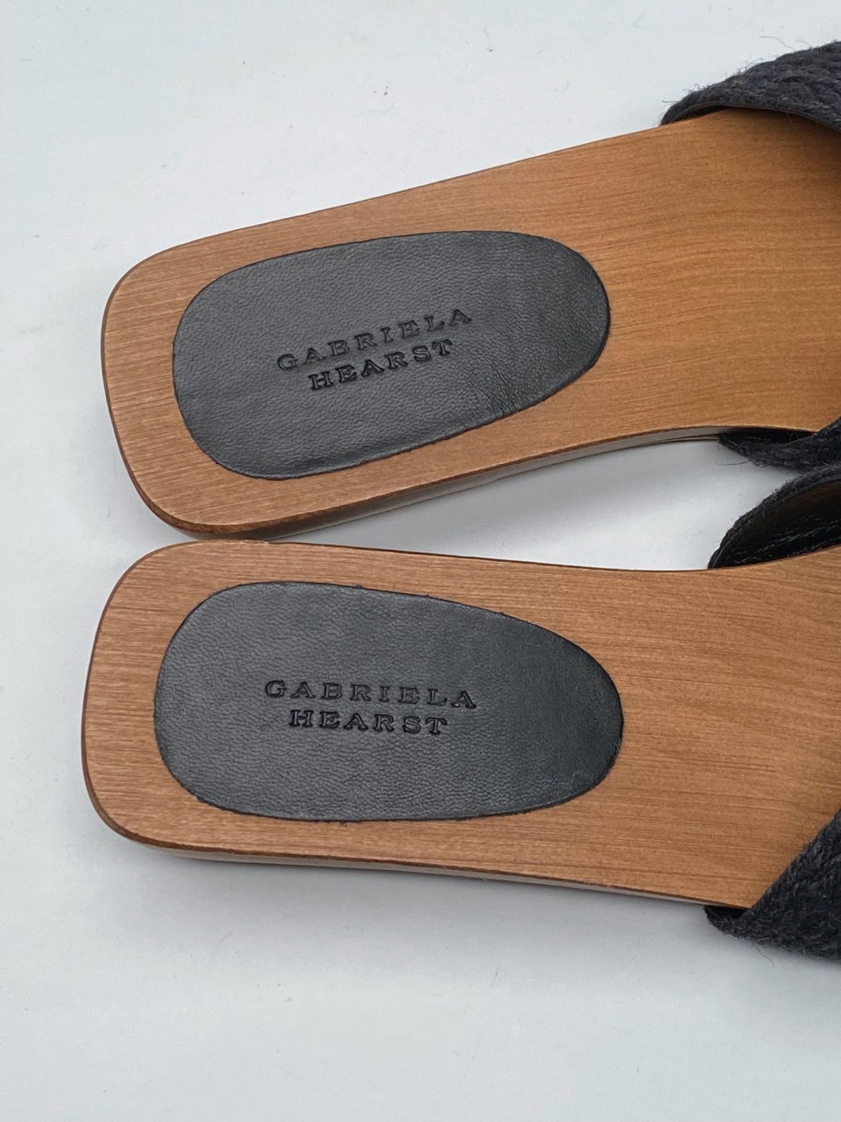 Gabriela Hearst Gabriela Hearst Clover Jute & Wood Slide size 37 Size US 7 / IT 37 - 10 Thumbnail