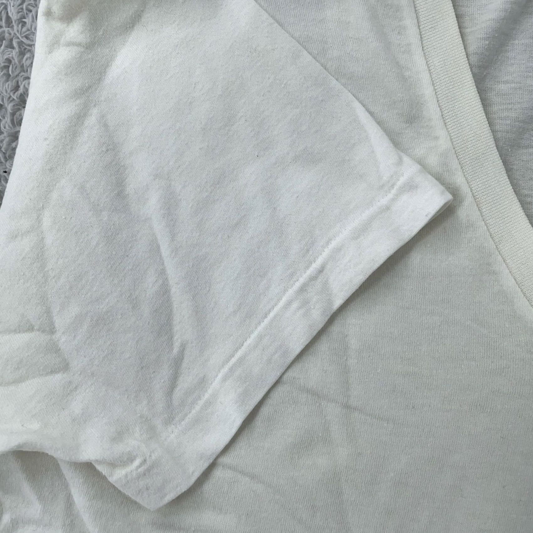 Jockey Vtg Jockey Blank White Deep V Neck Shirt Mens Medium Undershirt Classic Tee Size US M / EU 48-50 / 2 - 3 Thumbnail