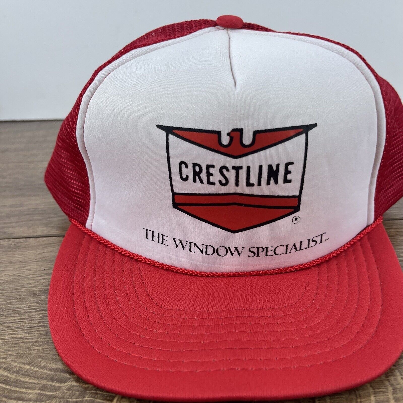 Other Crestline Hat the Window Specialist Cap Hat Red Adjustable H Size ONE SIZE - 5 Thumbnail