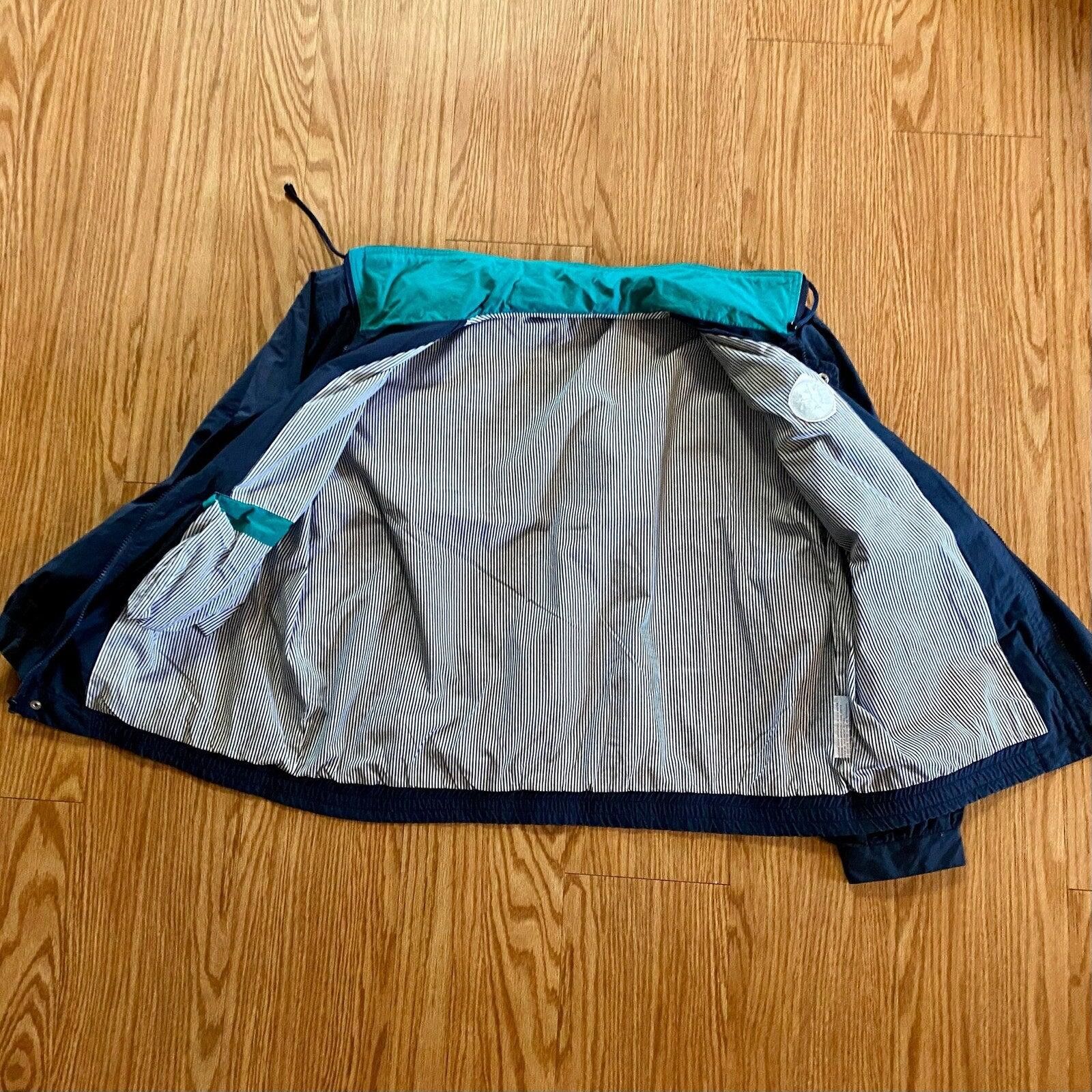 Castaway Clothing Castaways Vintage Blue Nautical Windbreaker Mens XLarge Size US XL / EU 56 / 4 - 10 Thumbnail