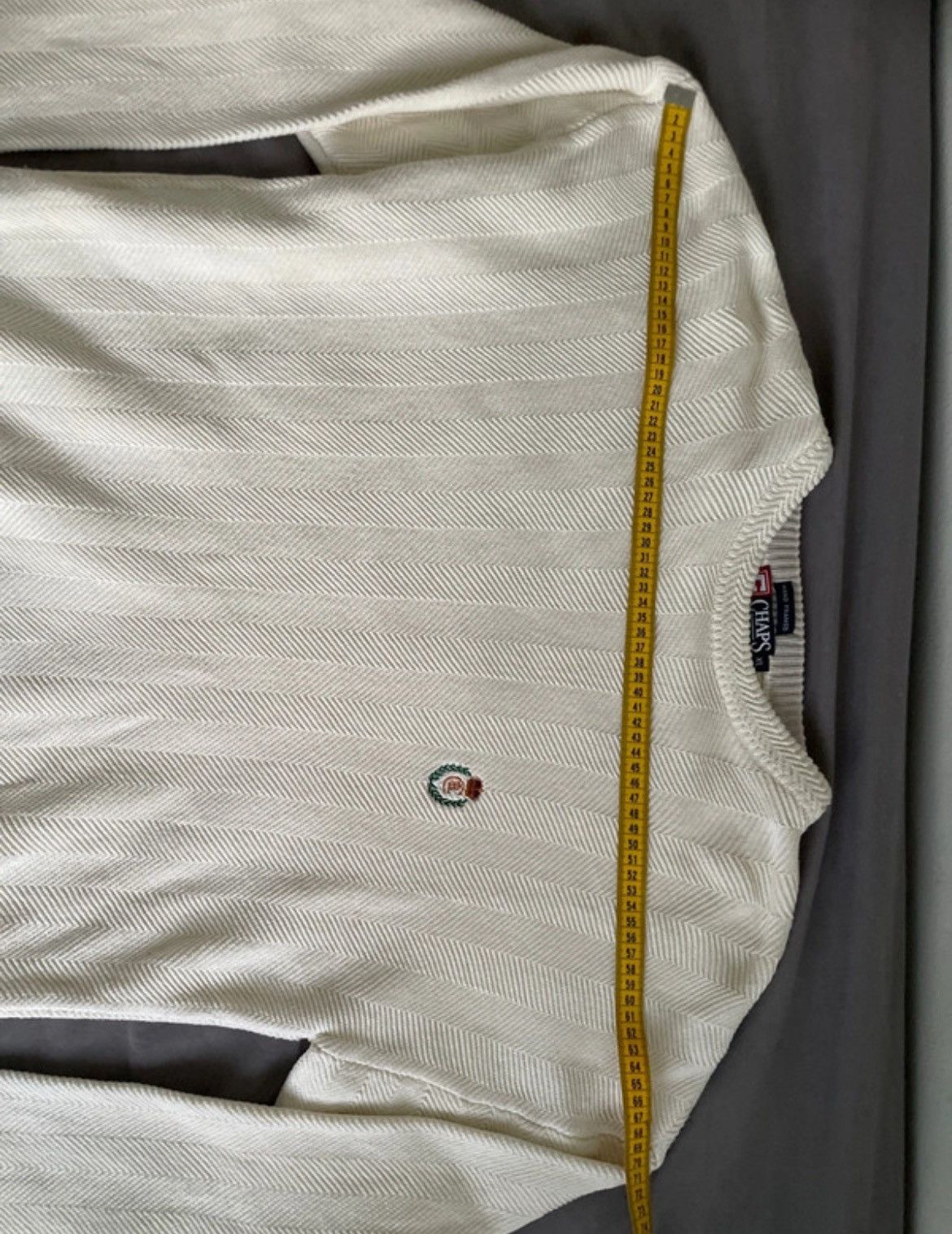 Chaps Ralph Lauren Chaps Ralph Lauren Knitwear Cream Size US XL / EU 56 / 4 - 10 Thumbnail