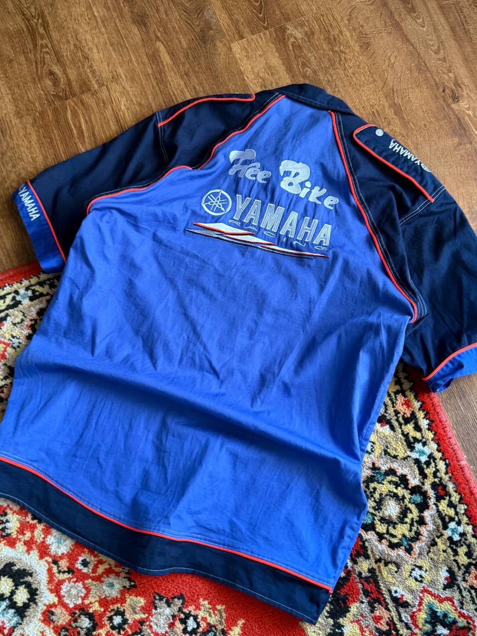 Yamaha Vintage 00's Yamaha Free Bike T-Shirt Y2K Size US S / EU 44-46 / 1 - 13 Thumbnail