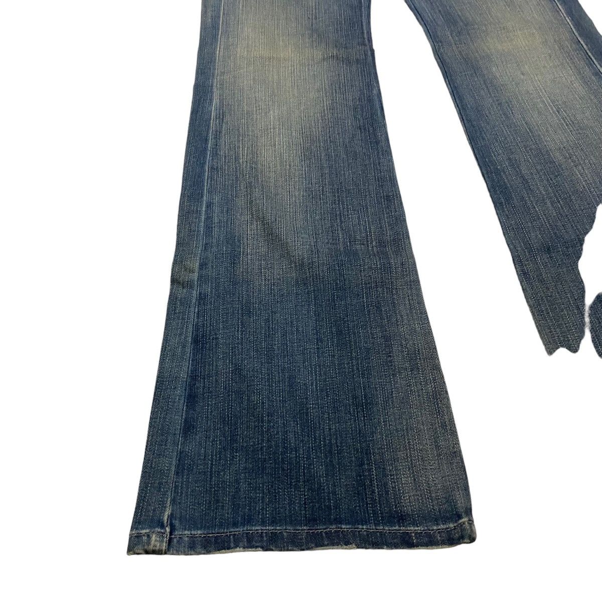 Marithe + Francois Girbaud Marithe Francois Girbaud Denim Flare Jeans Size 28" / US 6 / IT 42 - 7 Thumbnail