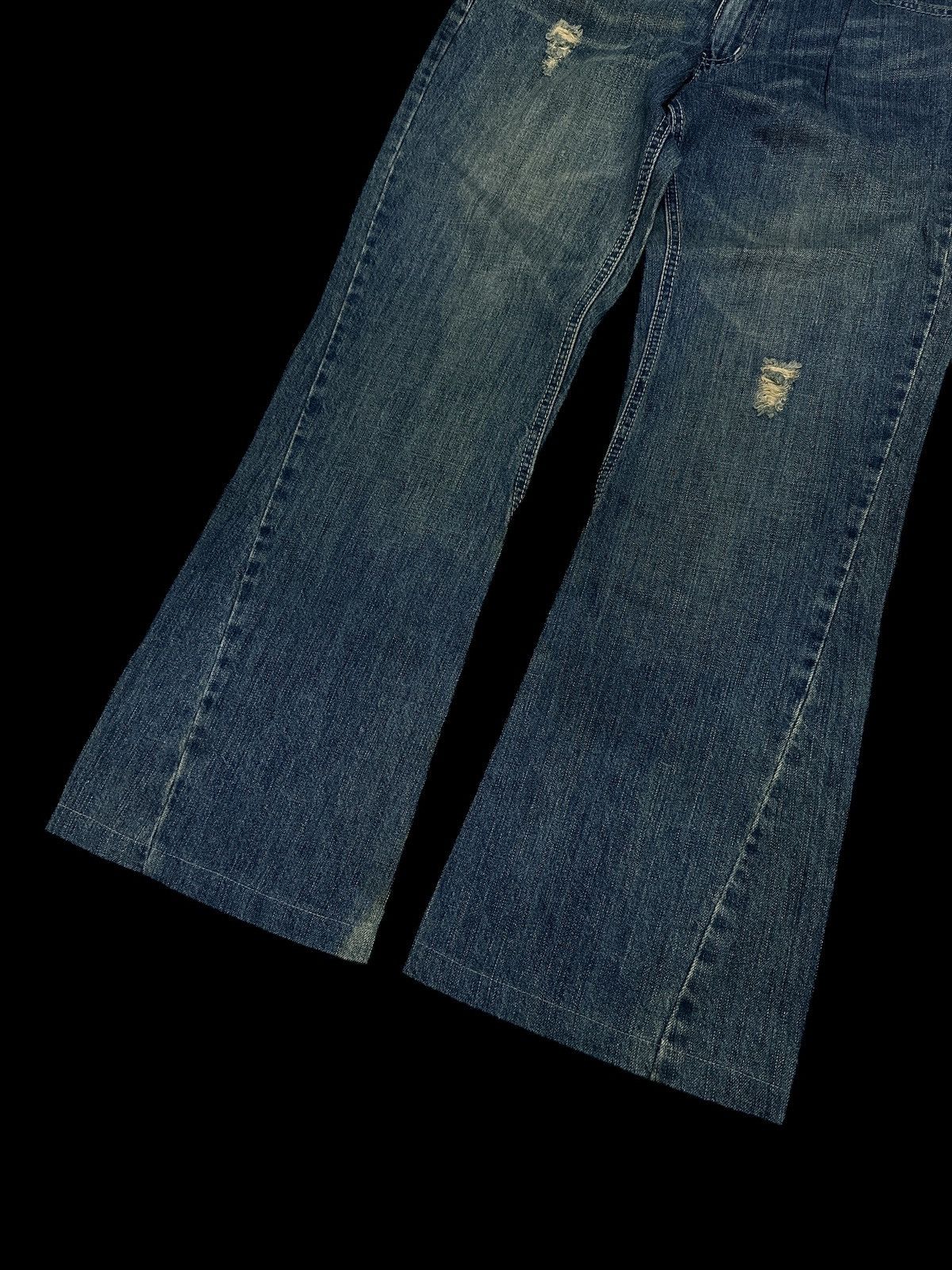 Japanese Brand Flare 💥 Xing Bootcut Flare Blue Washed 💥 Size US 34 / EU 50 - 3 Thumbnail