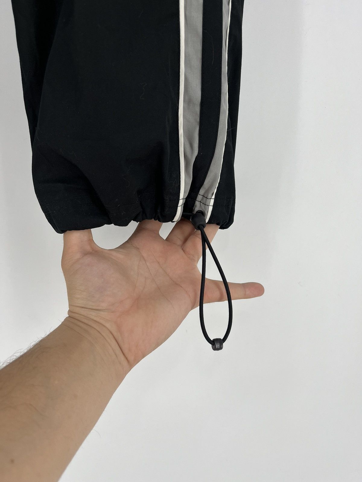 Nike × Vintage Nike Track Vintage Pants Nylon Drill Y 2 K Swoosh Joggers Size US 40 / EU 56 - 7 Thumbnail