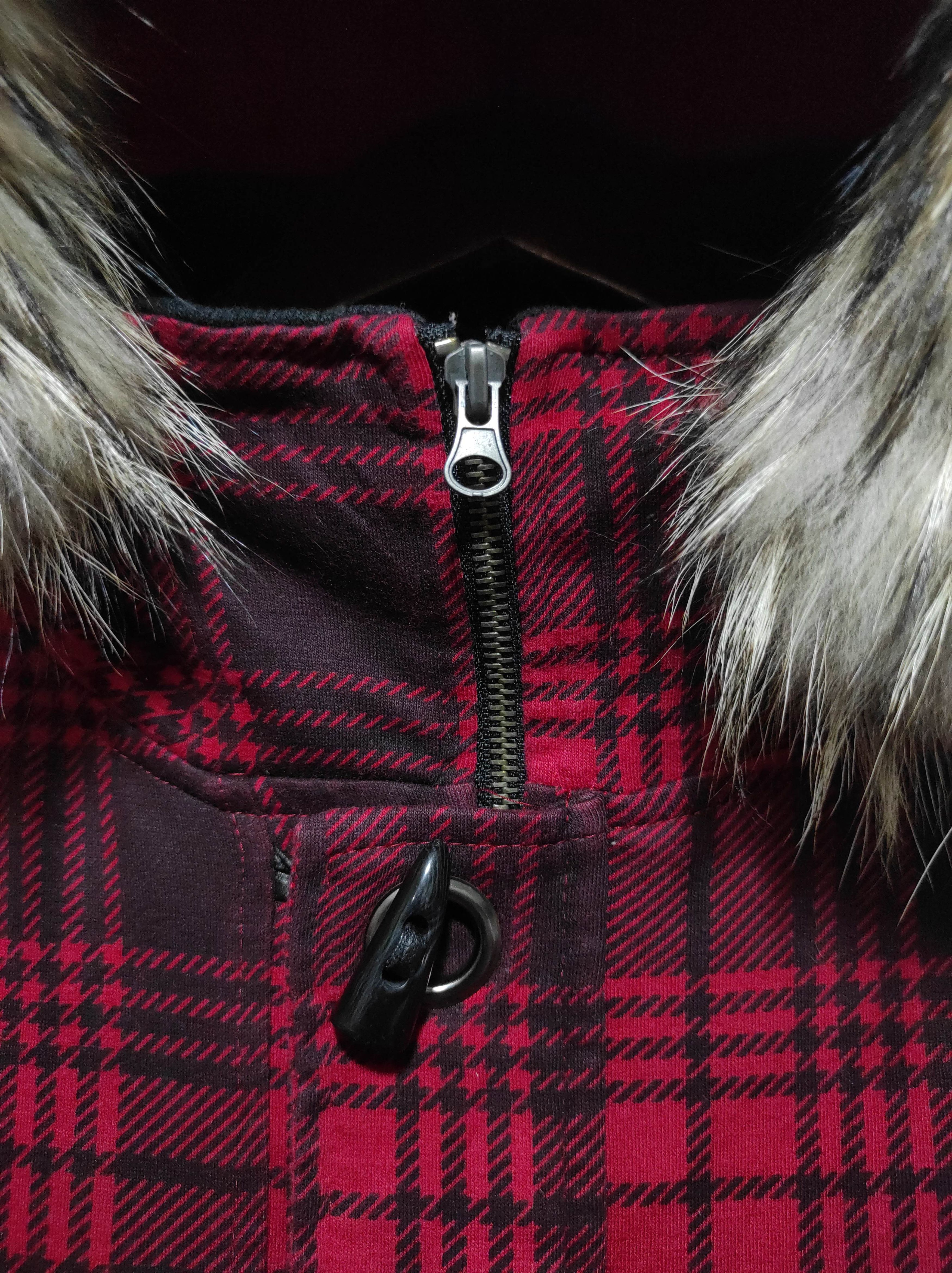 Hysteric Glamour Pract Plaid Zipper Fur Hoodie Bono LGB i6w9 style Size US M / EU 48-50 / 2 - 8 Thumbnail