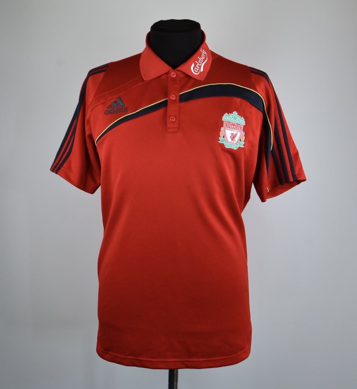 2009-10 Liverpool adidas Climalite Polo Shirt XL