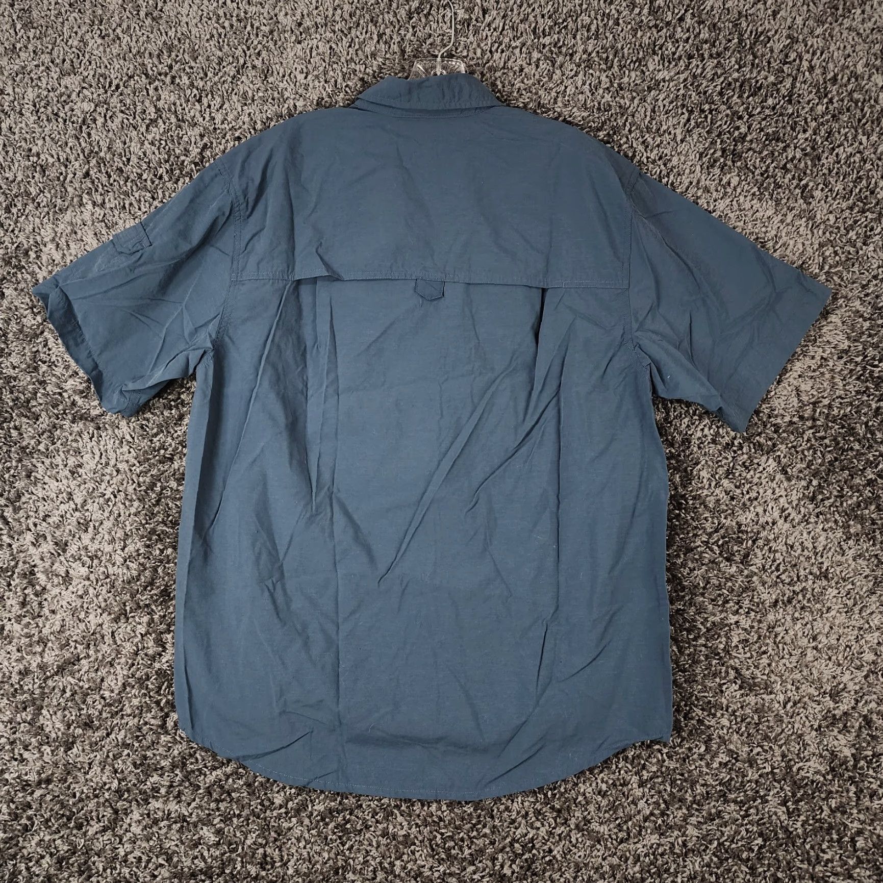 Vintage REI Shirt Short Sleeve Button-Up Blue Size M Mens Size US 31 - 6 Thumbnail