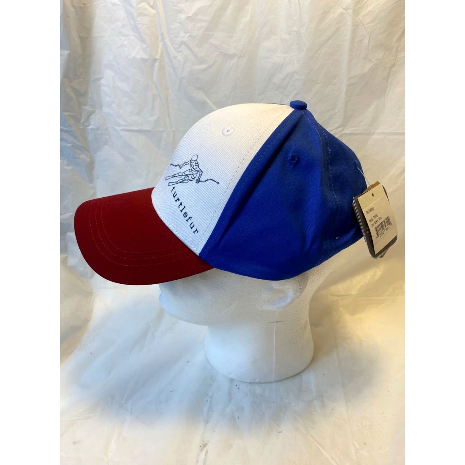 Vintage Turtle Fur TurtleFur Hat New Snapback Baseball Skiing Logo Red White Blue Men Size ONE SIZE - 3 Thumbnail
