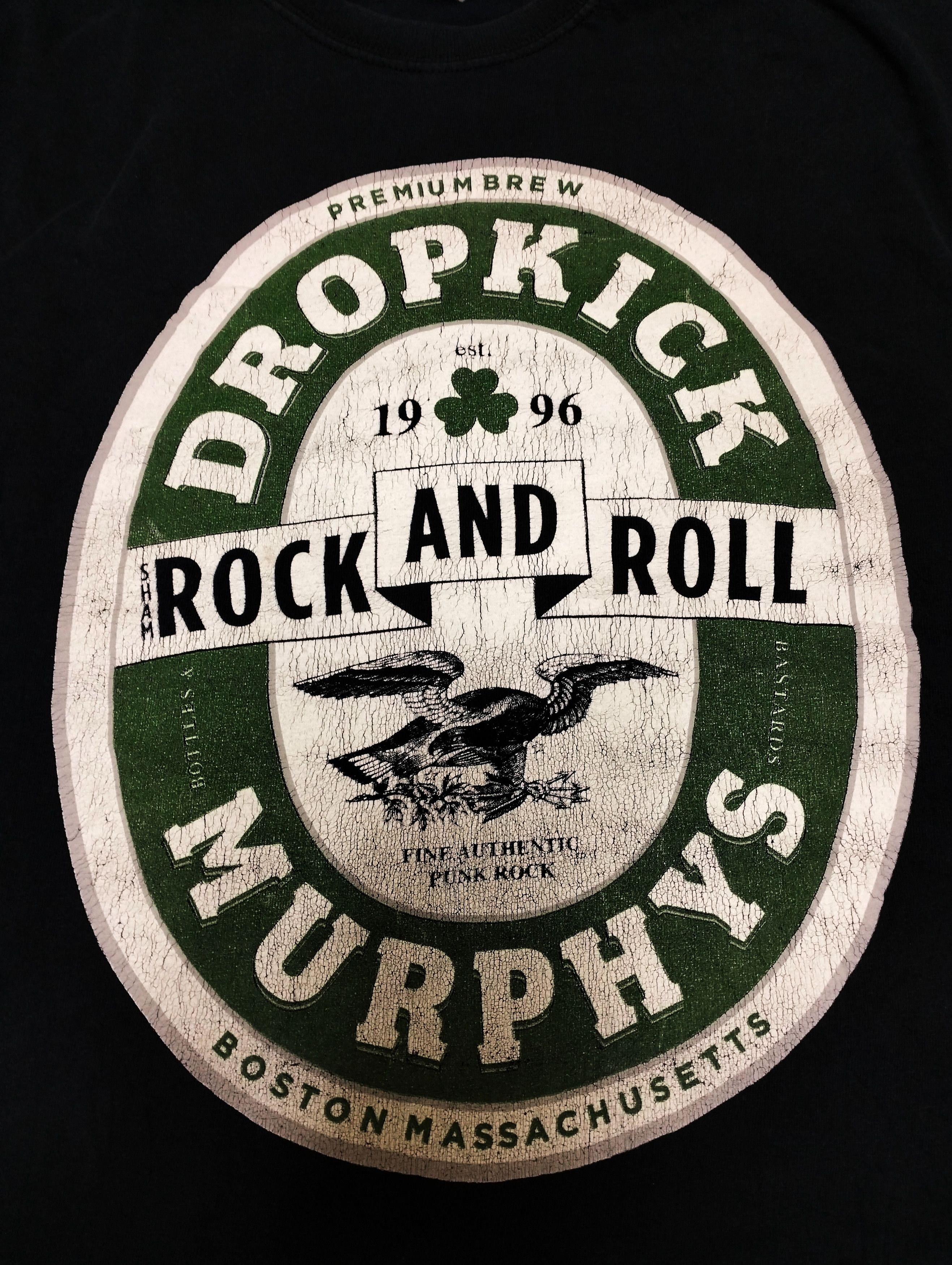 Band Tees × Vintage Vintage Dropkick Murphys Punk Rock Shirt Size US XL / EU 56 / 4 - 4 Thumbnail