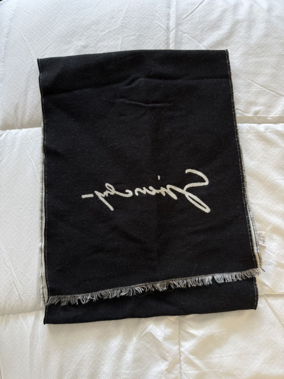 Givenchy Givenchy Unisex Wool Silk Signature Scarf Size ONE SIZE - 4 Thumbnail