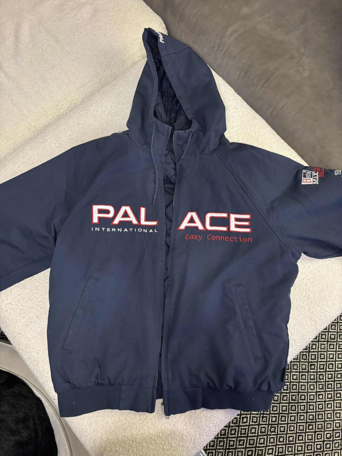 Other Palace One 2 One Reversible Jacket- Navy Size L / US 10 / IT 46 - 3 Thumbnail