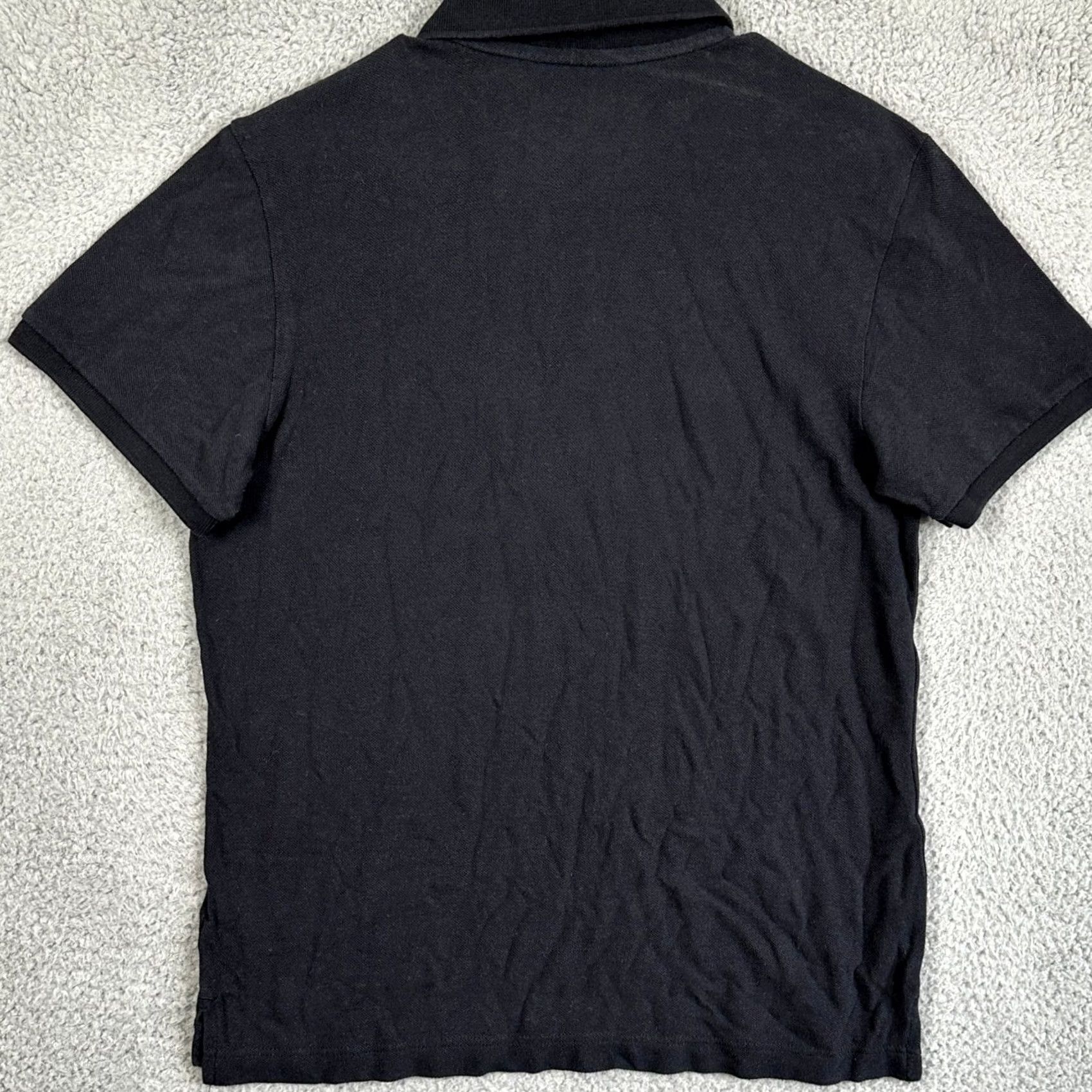 Aeropostale VINTAGE: No (omit) Aeropostale Polo Shirt Mens Large Black Short Sleeve Rugby Slim Fit Casual NEW Size US L / EU 52-54 / 3 - 3 Thumbnail