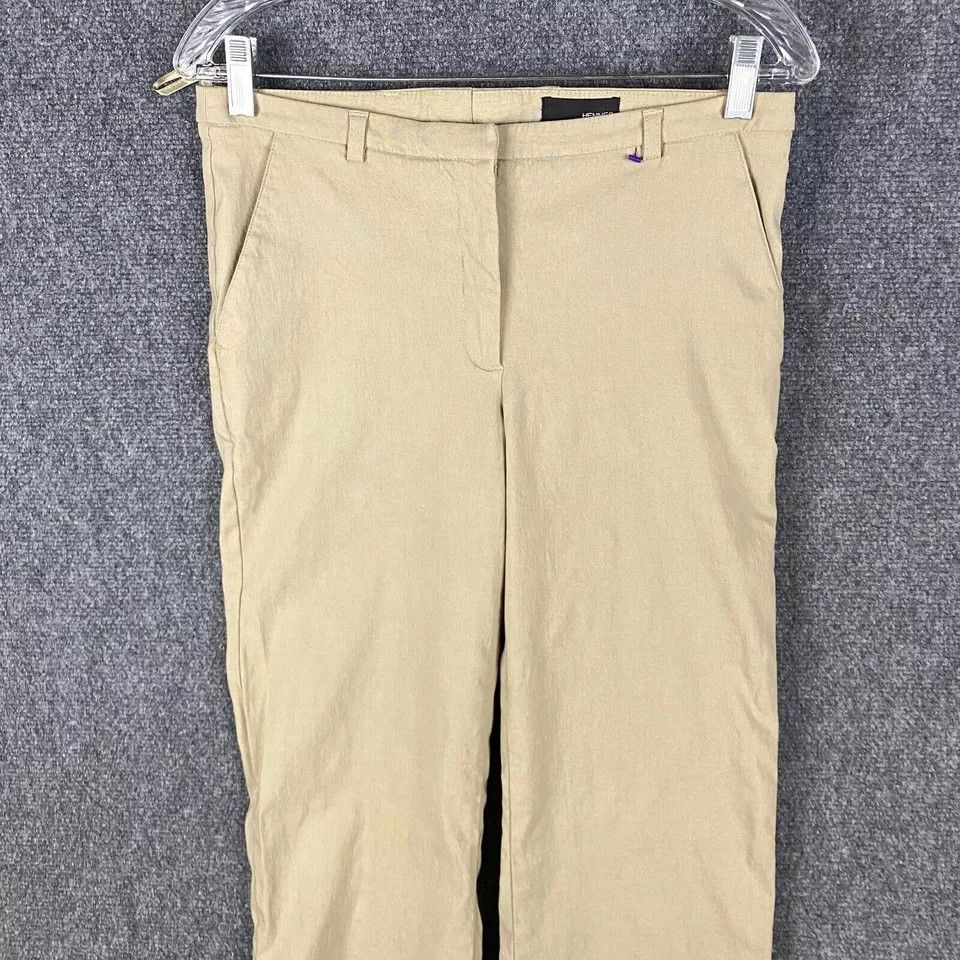 Other Hennes Pants Women's Size 8 Beige Rayon Blend Trousers Size 30" / US 8 / IT 44 - 2 Thumbnail