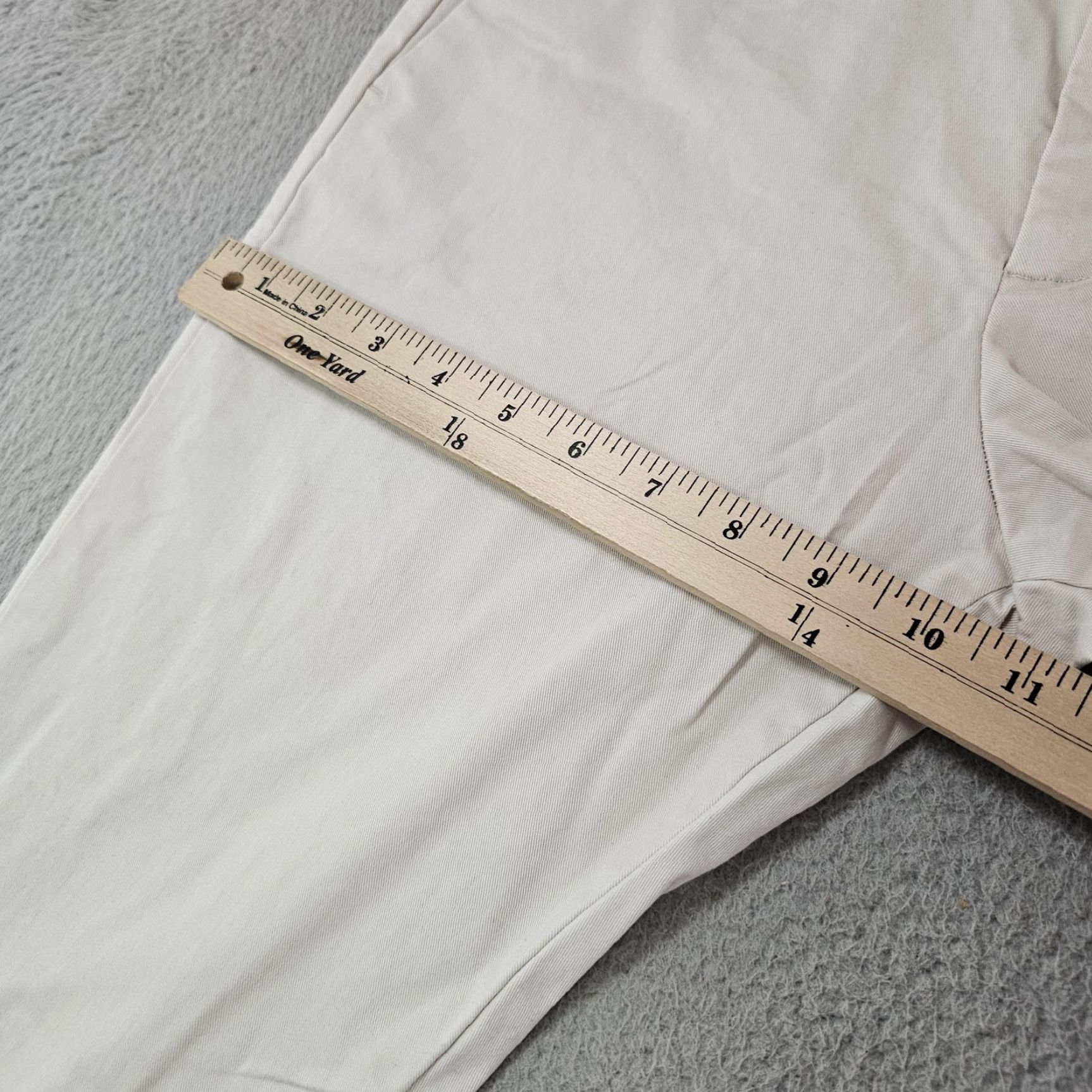 Gap GAP Pants Mens 28x28 Beige Straight Leg Chino Regenerative Cotton New Tags Size US 28 / EU 44 - 6 Thumbnail