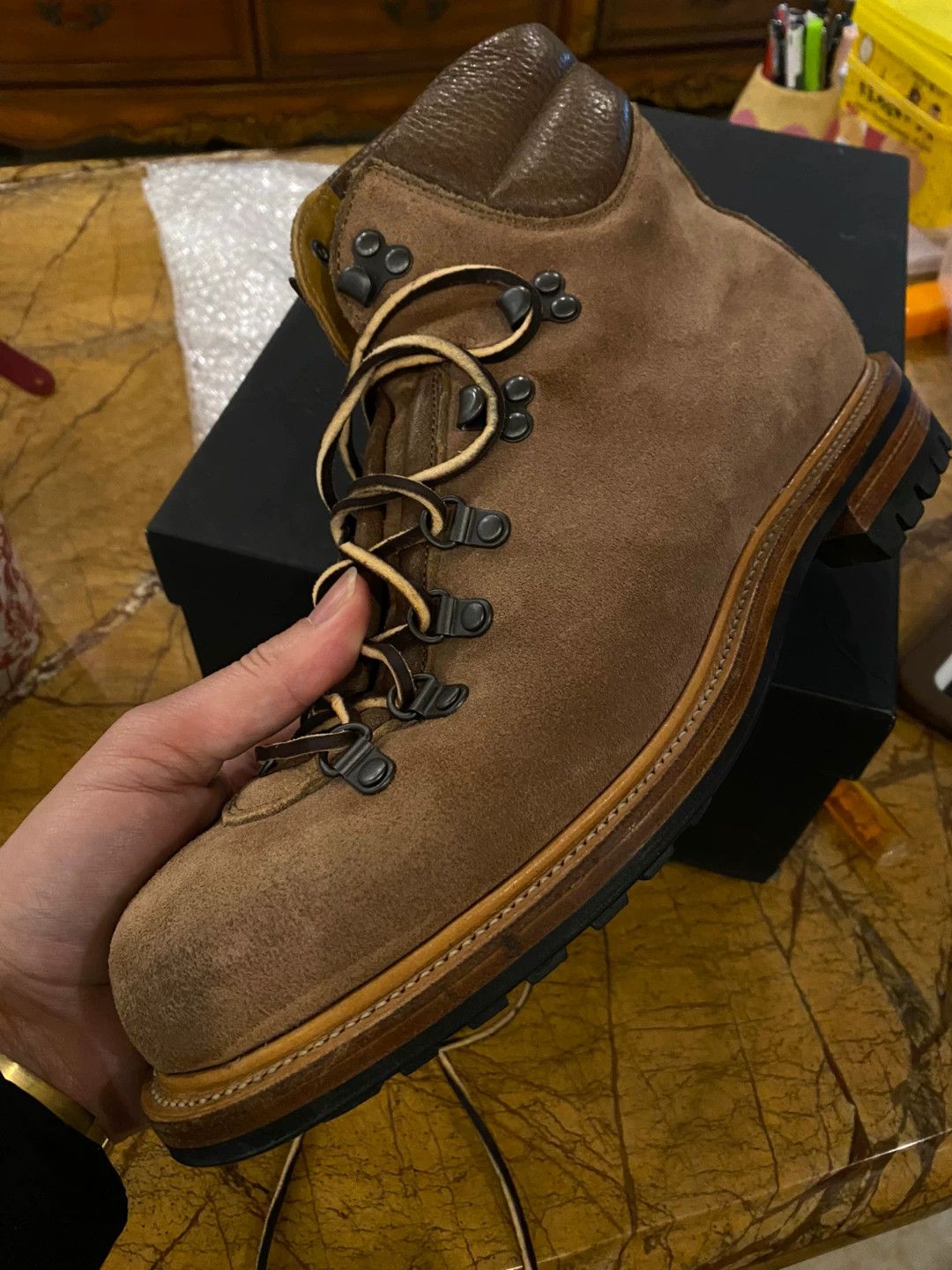 Viberg VIBERG Mountaineering Boots Near New 42 Box Dust Bag Size US 9 / EU 42 - 3 Thumbnail