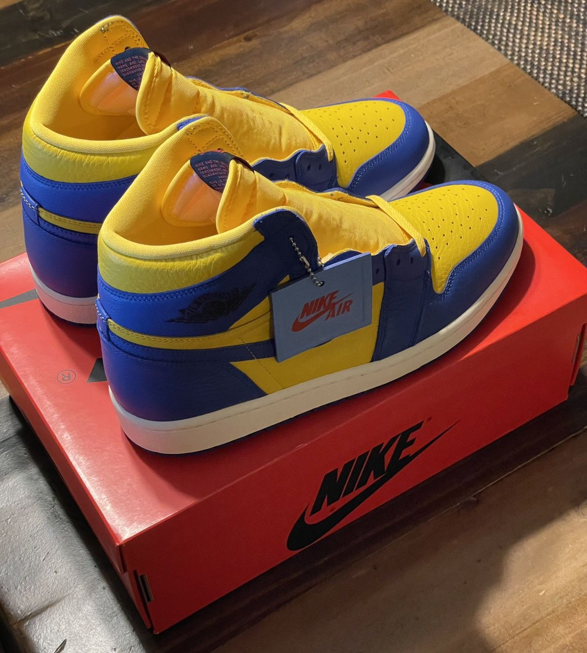 Nike Air Jordan 1 Retro High OG Reverse Laney (Women) Size US 9.5 / EU 42-43 - 2 Thumbnail