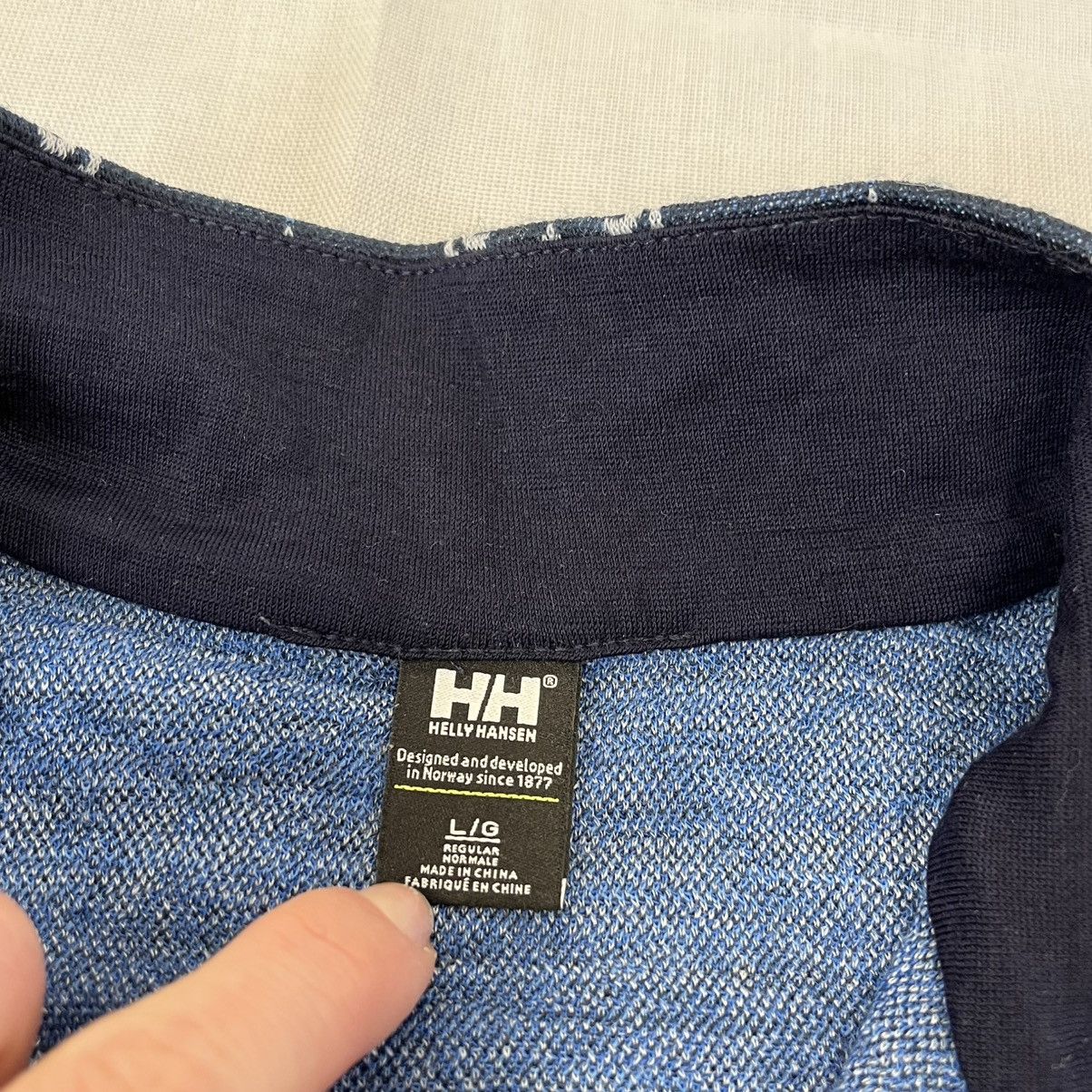 Helly Hansen Blue and grey Helly Hansen half zip pullover sweatshirt Size M / US 6-8 / IT 42-44 - 4 Thumbnail