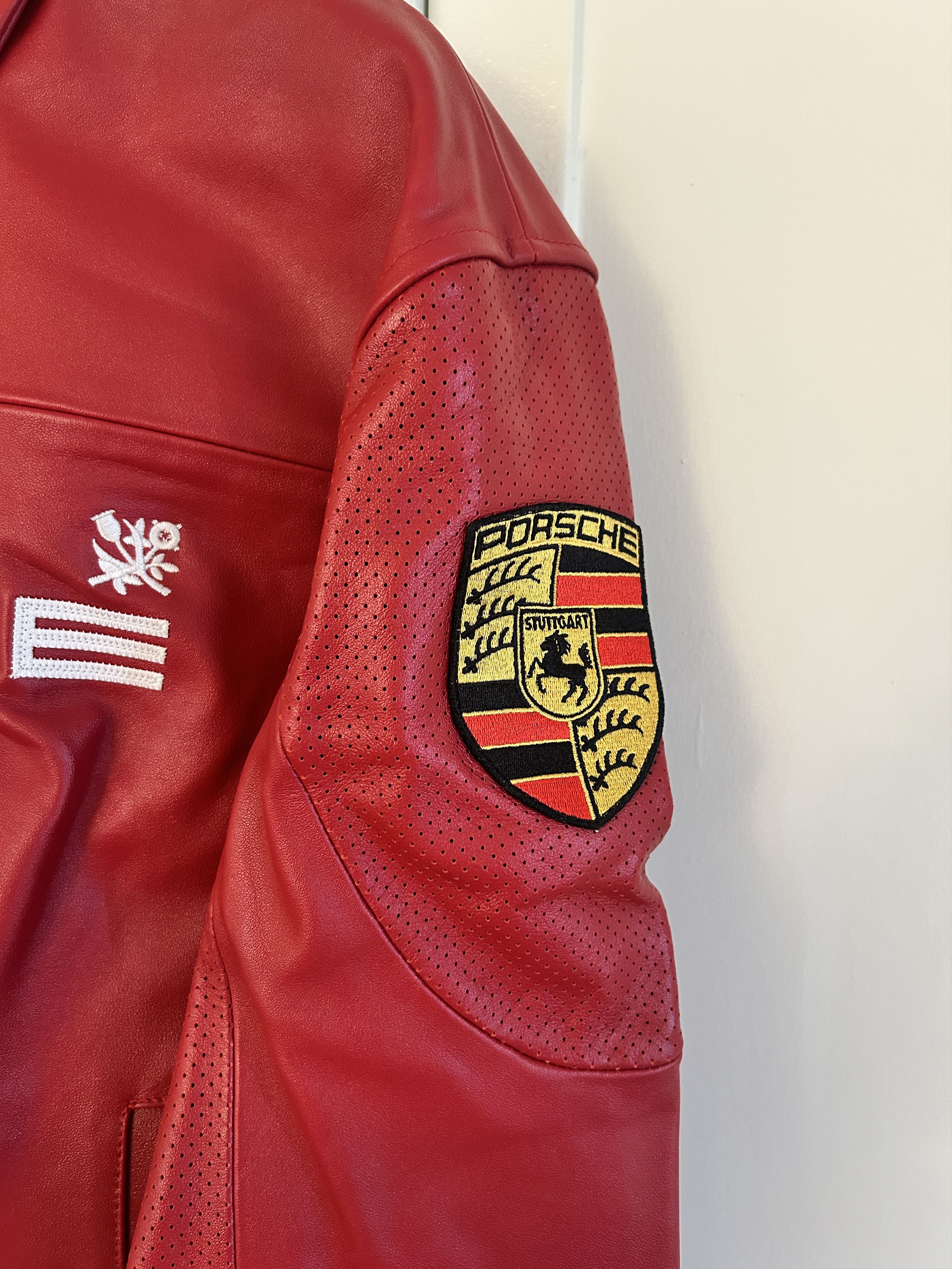 Aime Leon Dore × Porsche Design ALD / Porsche 993 Turbo Leather Club Jacket Size US L / EU 52-54 / 3 - 7 Thumbnail