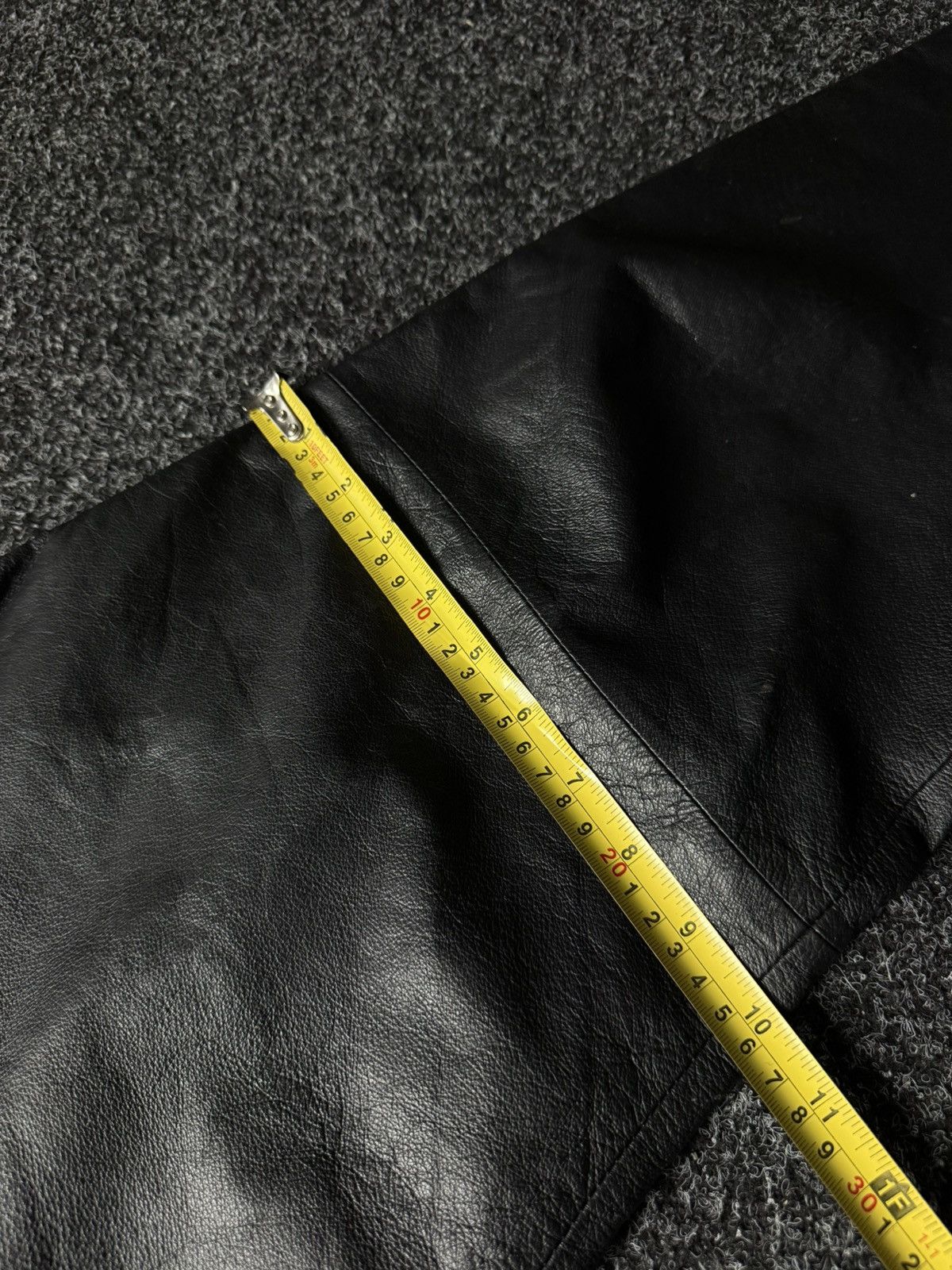 Leather Y2K Vintage Leather Pants Opium Style Alt Biker USA Rare Size US 34 / EU 50 - 22 Thumbnail