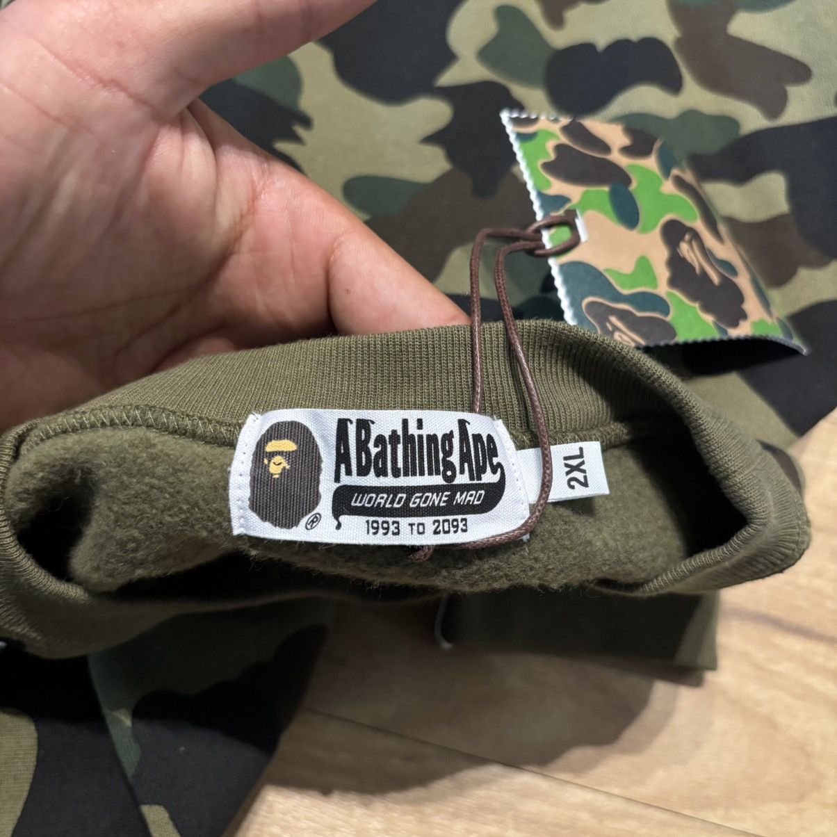 Bape Bape 1st Camo Shark Crewneck Size US XXL / EU 58 / 5 - 5 Thumbnail