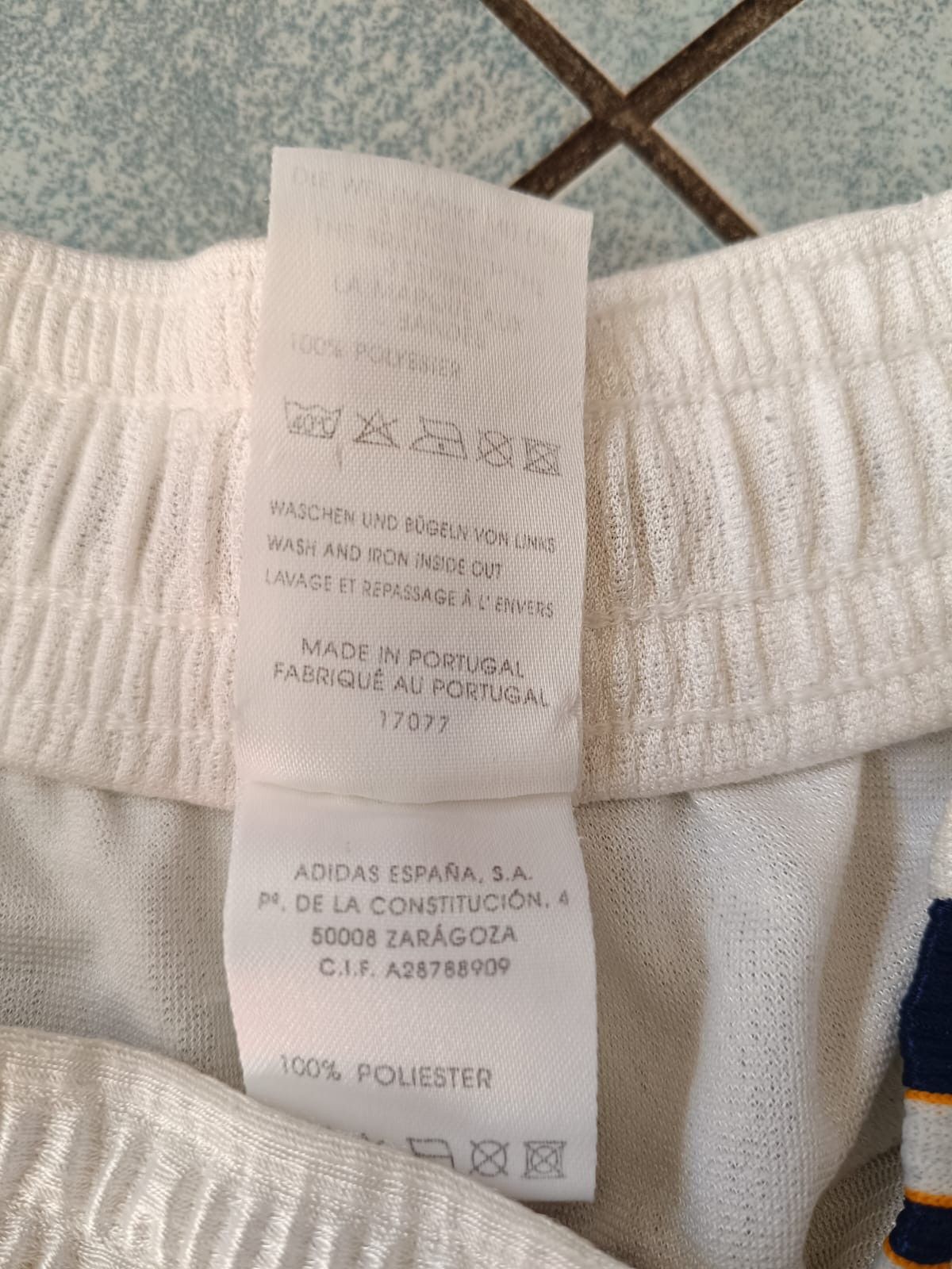 Adidas Vintage Real Madrid adidas Football Club Shorts Size US 32 / EU 48 - 2 Thumbnail