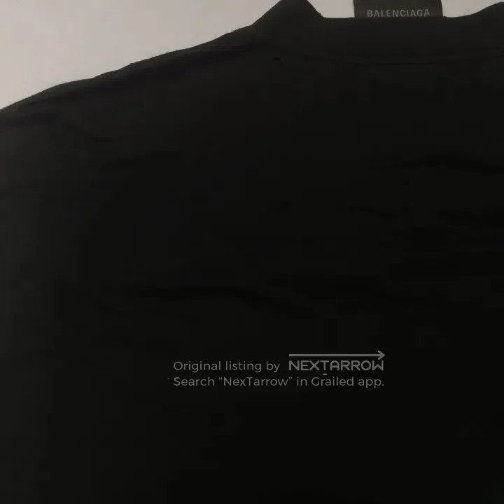 Other Balenciaga SS23 Black Graphic Short Sleeve T-Shirt. Size US M / EU 48-50 / 2 - 7 Thumbnail