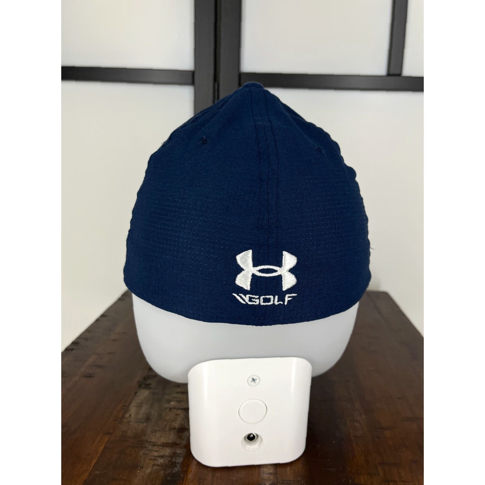 Under Armour Under Armour Golf Hat Cap Mens Large Blue 100% Polyester Fitted Classic Fit Size ONE SIZE - 6 Thumbnail