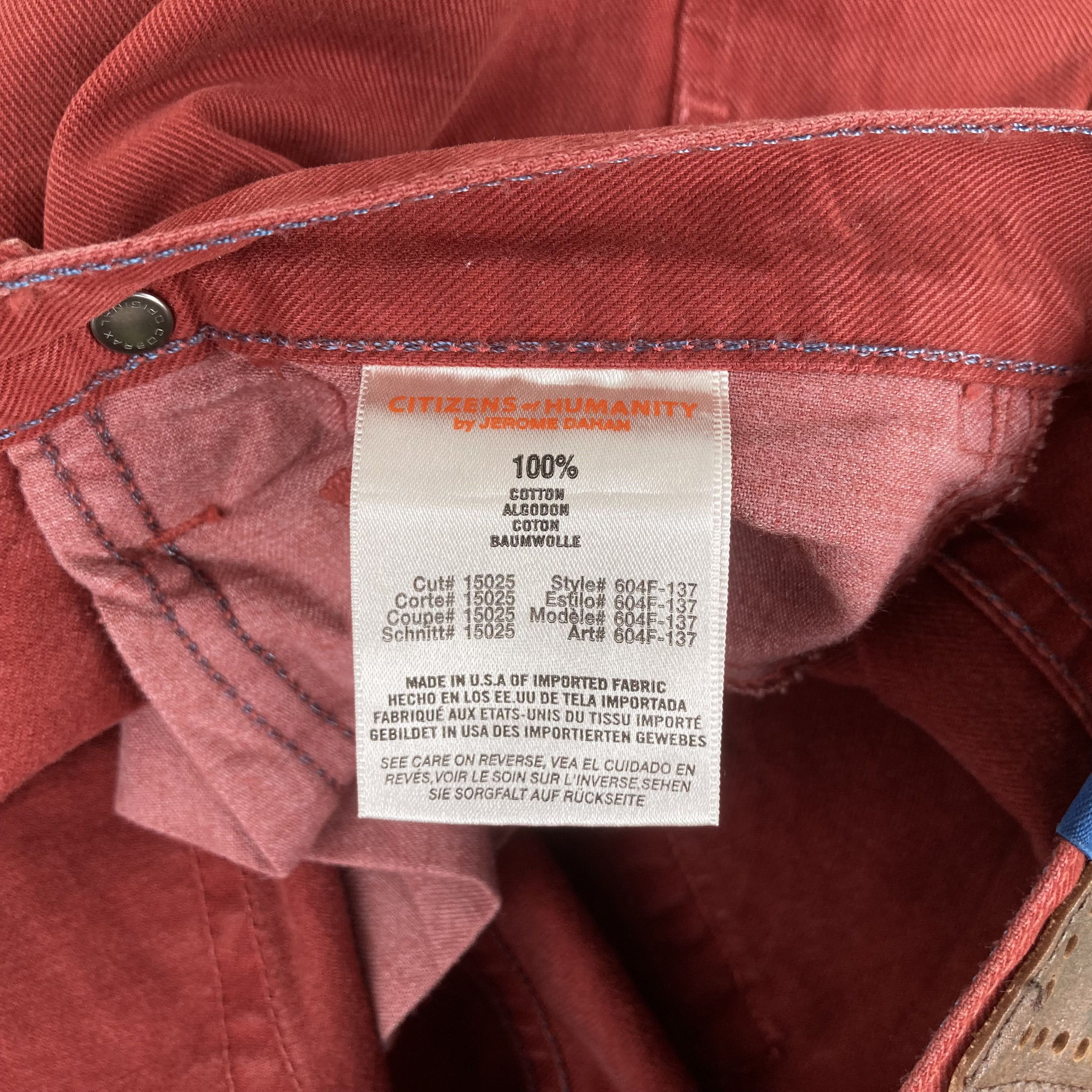 Citizens Of Humanity Jeans By Jerome Dahan Denim Jeans