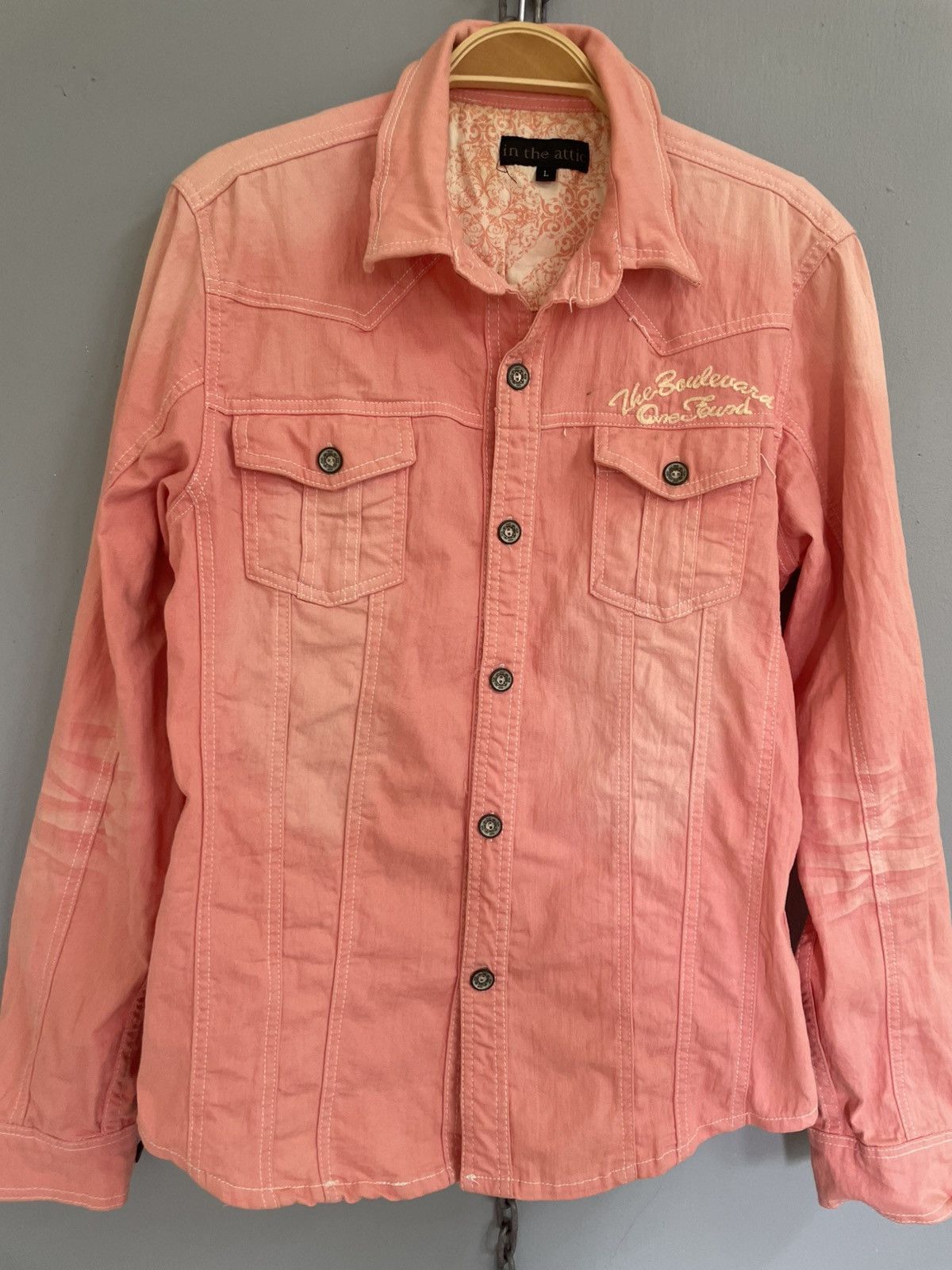 In The Attic In the attic button up jacket Size L / US 10 / IT 46 - 3 Thumbnail