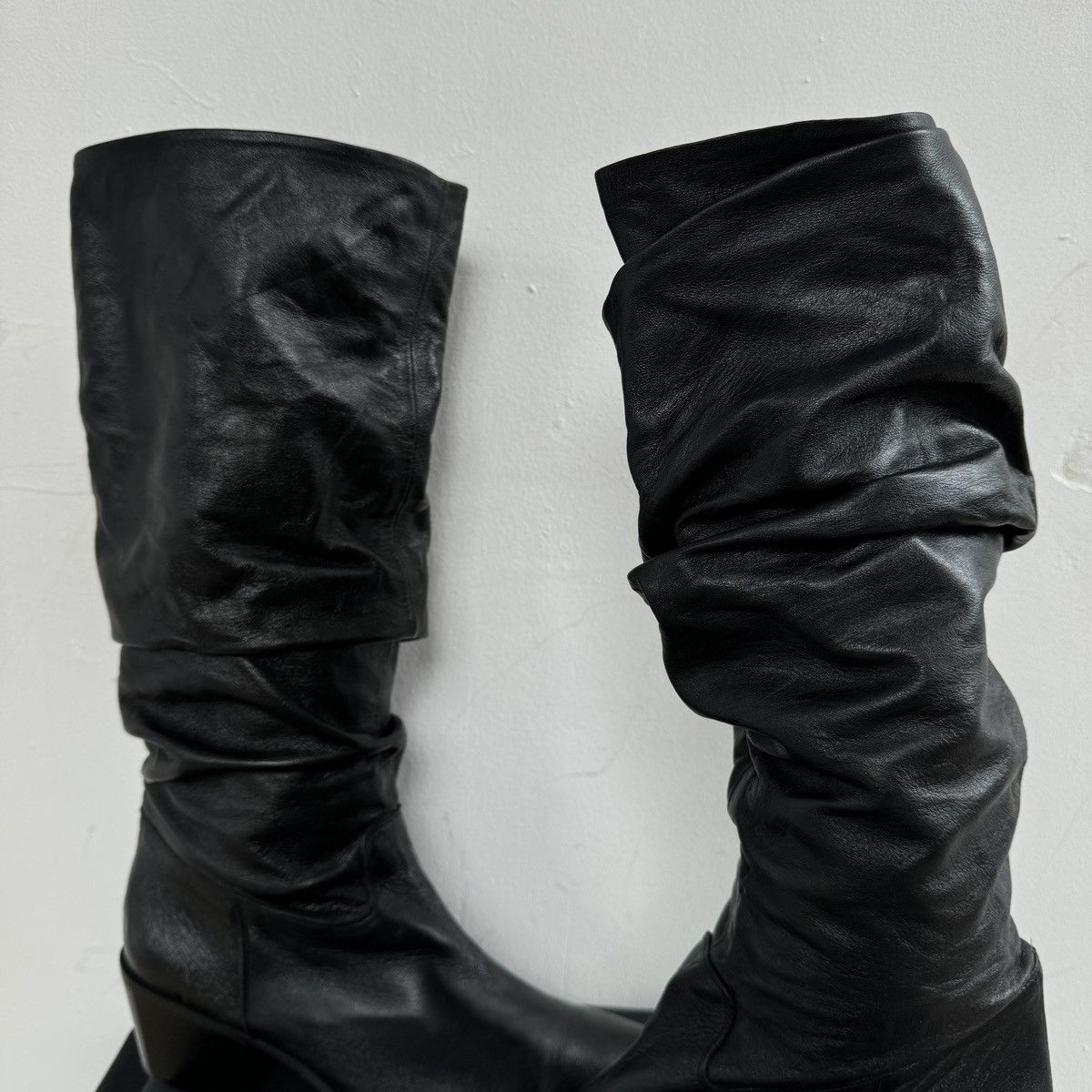 Other Paolifirenge Vero Gomma Italian Leather Cowboy Boots Size US 11 / IT 41 - 4 Thumbnail