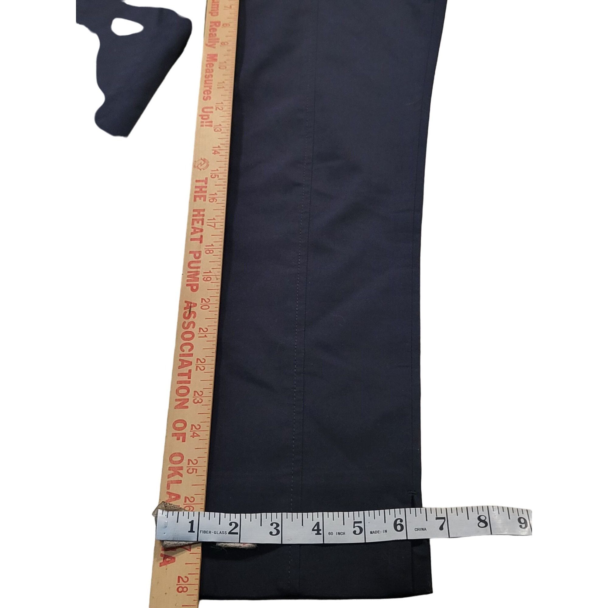 Tory Burch Tory Burch Pants Women Sz 4 Ankle Navy Blue Side Zip Designe Size 27" / US 4 / IT 40 - 5 Thumbnail