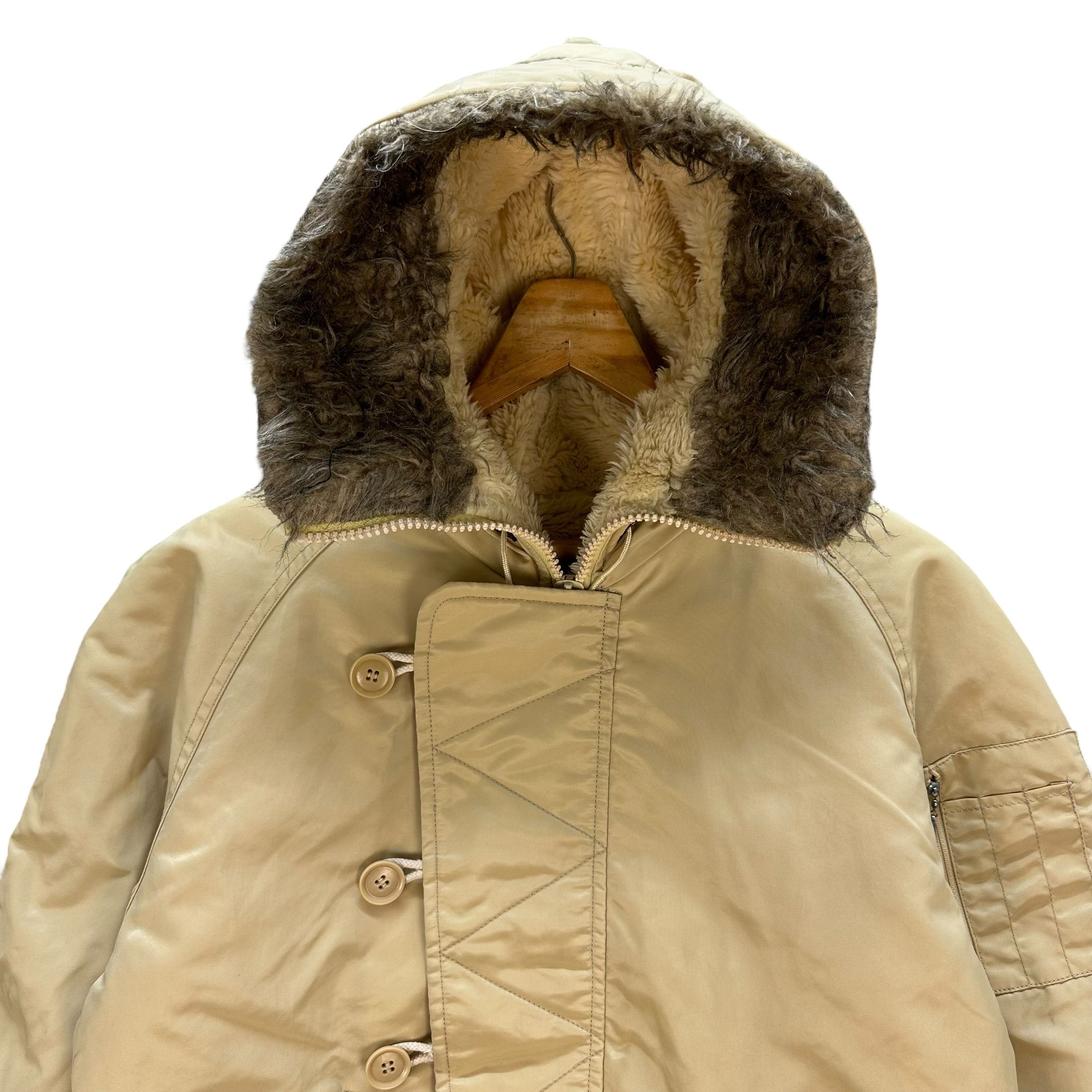 Vintage WRAPIDTRAIN By Wrangler Sherpa Hooded Jacket #A35-0791 Size US S / EU 44-46 / 1 - 2 Thumbnail