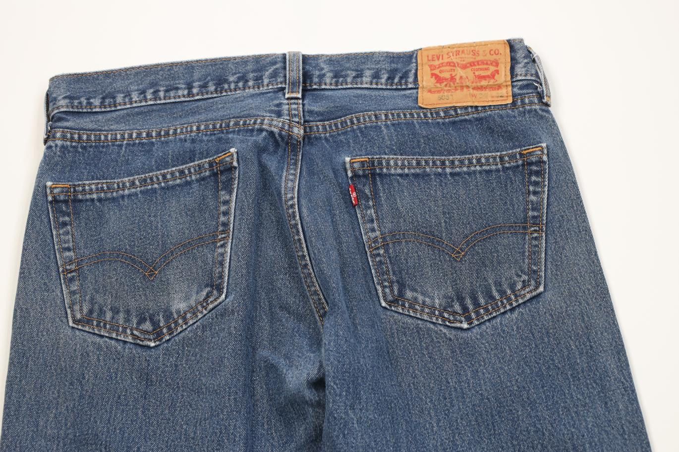 Levi's Vintage Y2K Levis 505 Regular Fit Straight Leg Denim Jeans Size US 34 / EU 50 - 11 Thumbnail