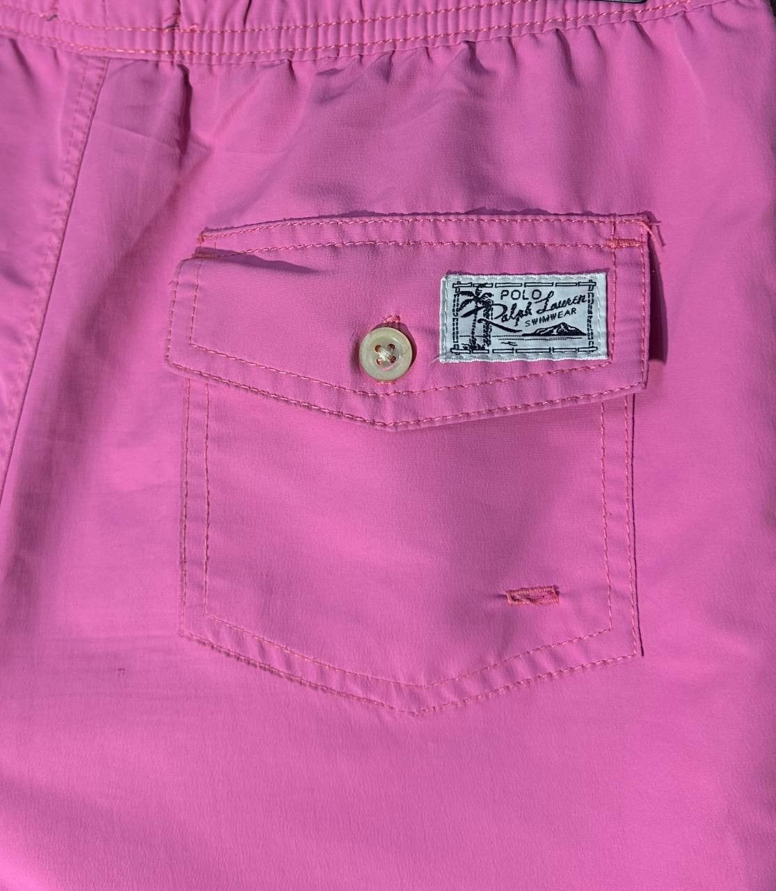 Polo Ralph Lauren Polo Ralph Lauren Swimwear Swim Shorts pink pony Beach Size 27" / US 4 / IT 40 - 8 Thumbnail