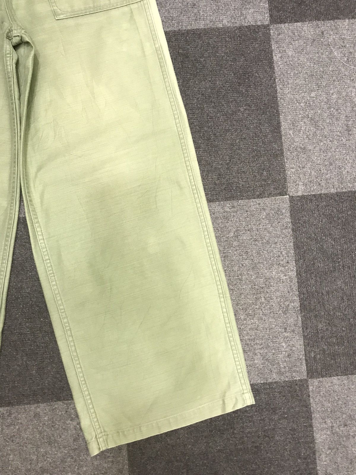 Japan Blue Urvin Japan Blue Wide OG107 Fatigue Sunfaded Baker Pant F222 Size US 28 / EU 44 - 4 Thumbnail